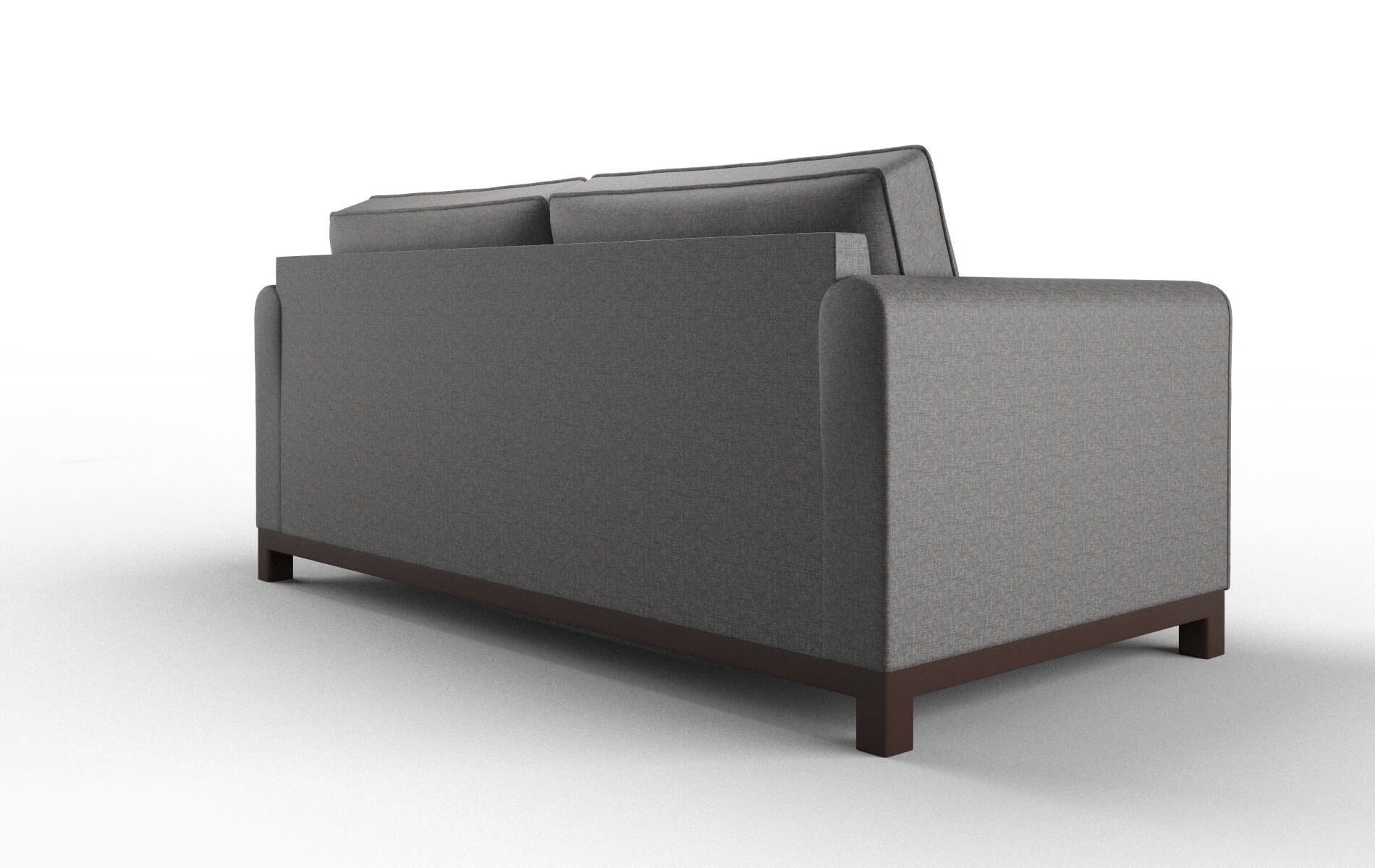Rio Insight Charcoal Sofa espresso legs 5