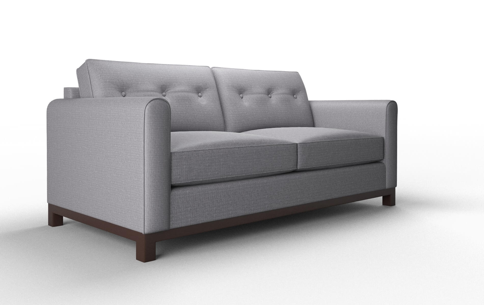 Rio Insight Denim Sofa espresso legs 2