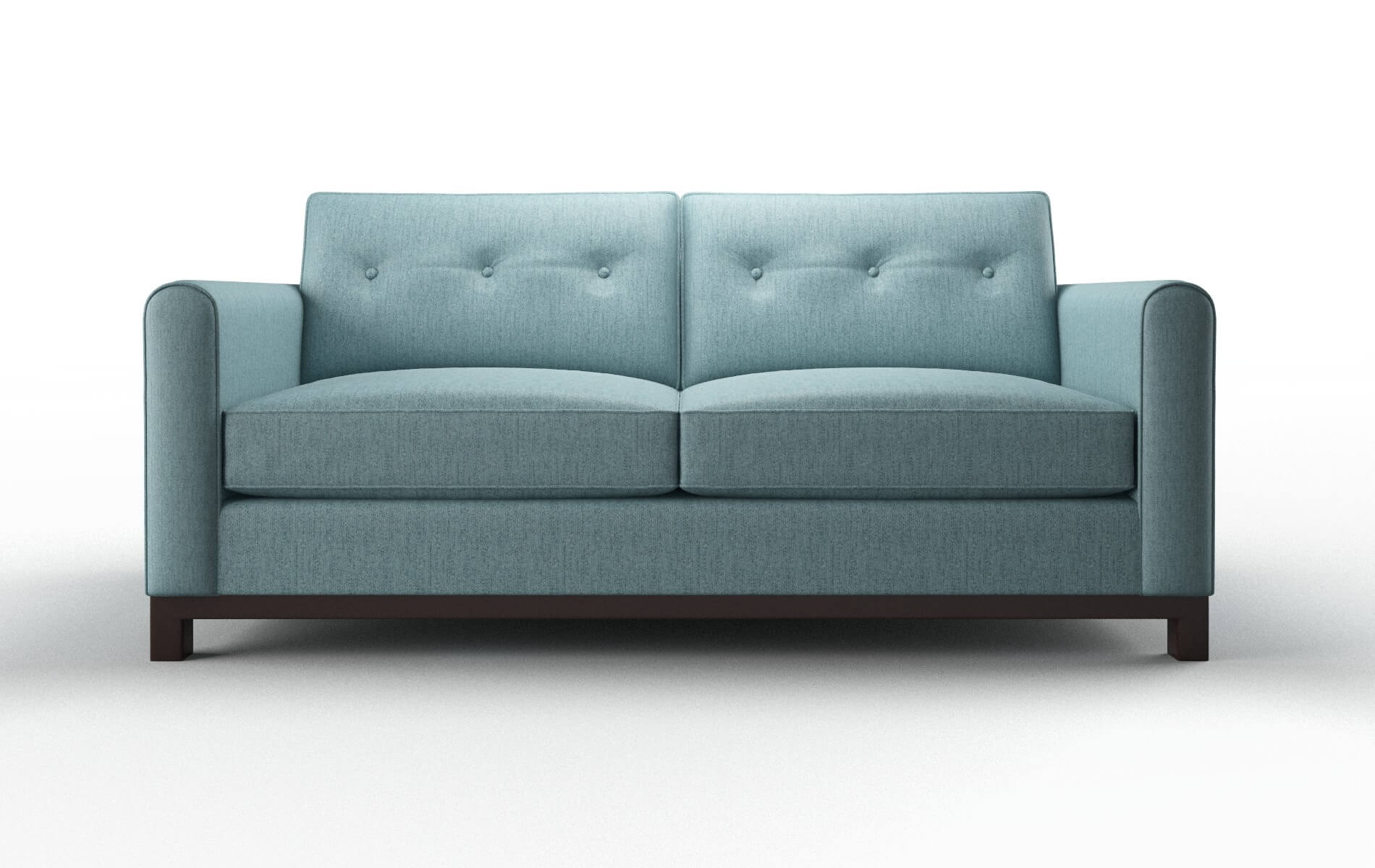 Rio Insight peacock Sofa Espresso Legs  1