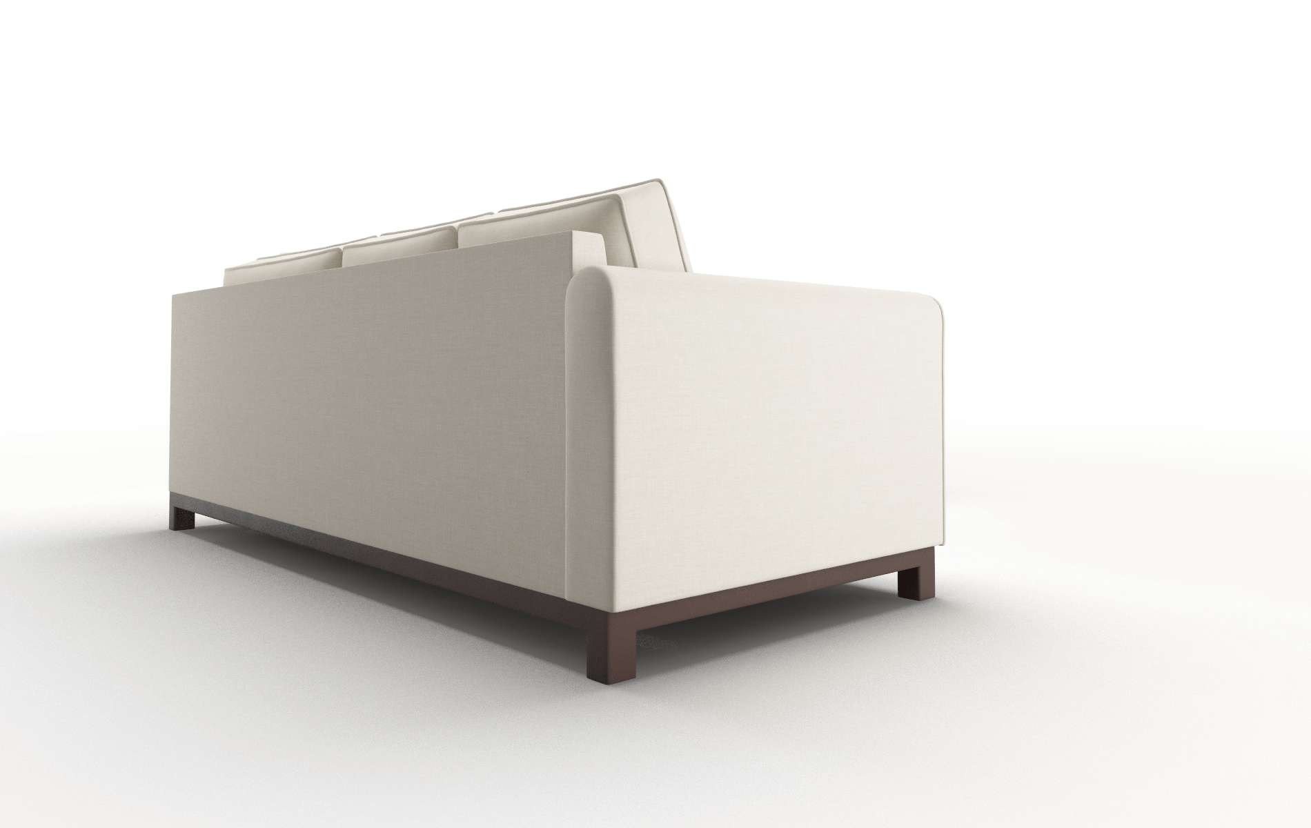 Rio Keylargo Almond Sectional espresso legs 3