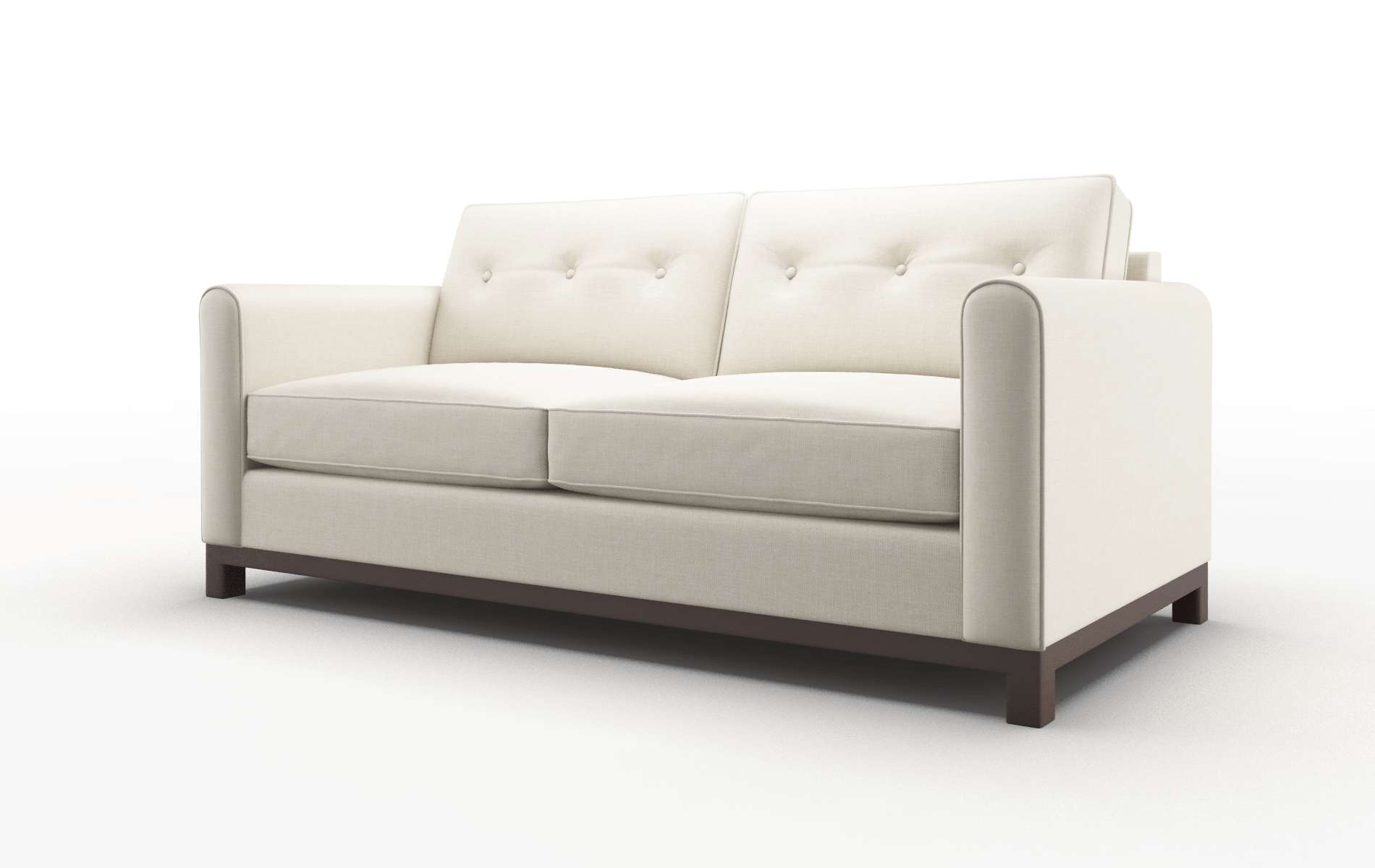 Rio Keylargo Almond Sofa espresso legs 4