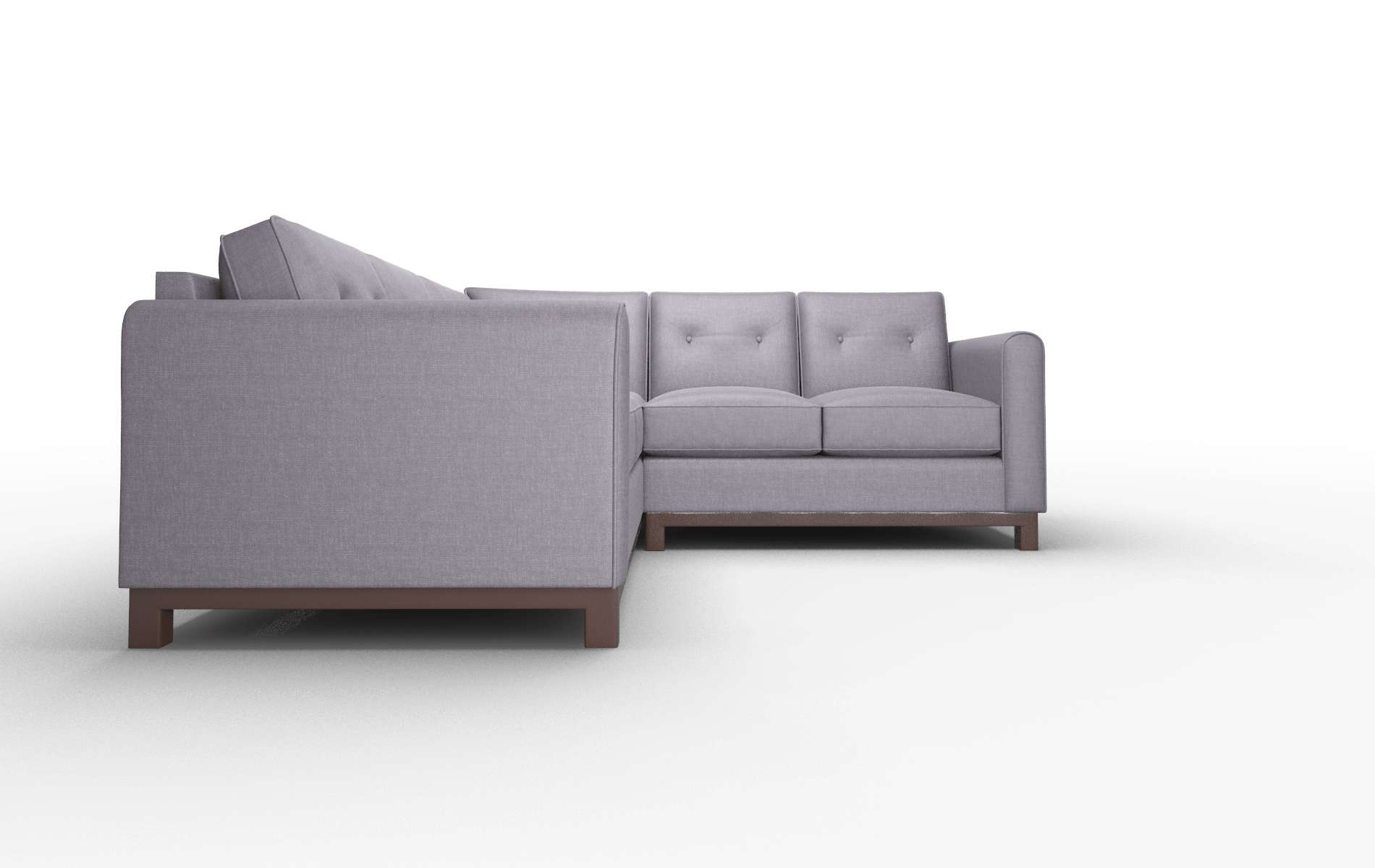 Rio Keylargo Grape Sectional espresso legs 2