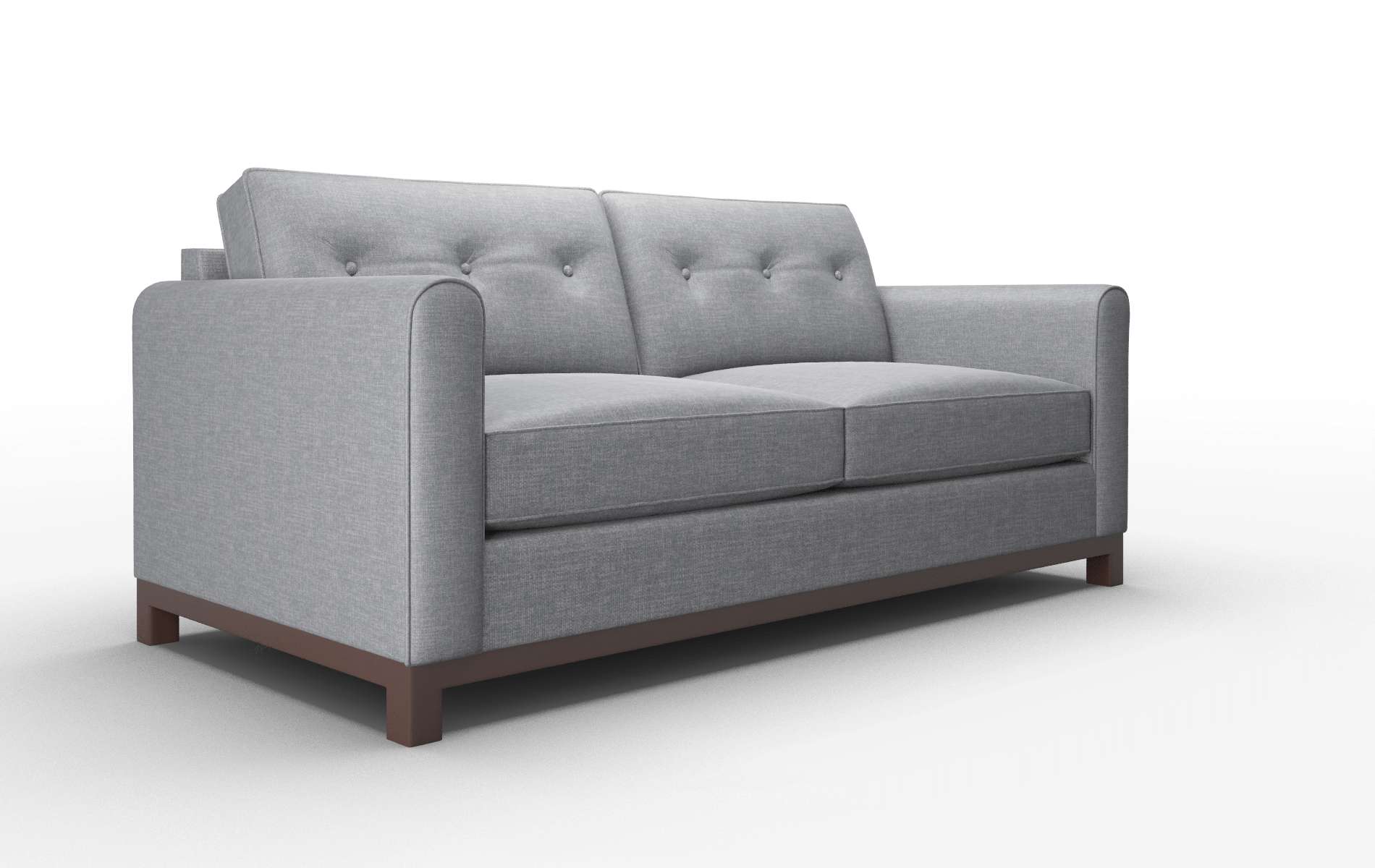 Rio Keylargo Graphite Sofa espresso legs 2