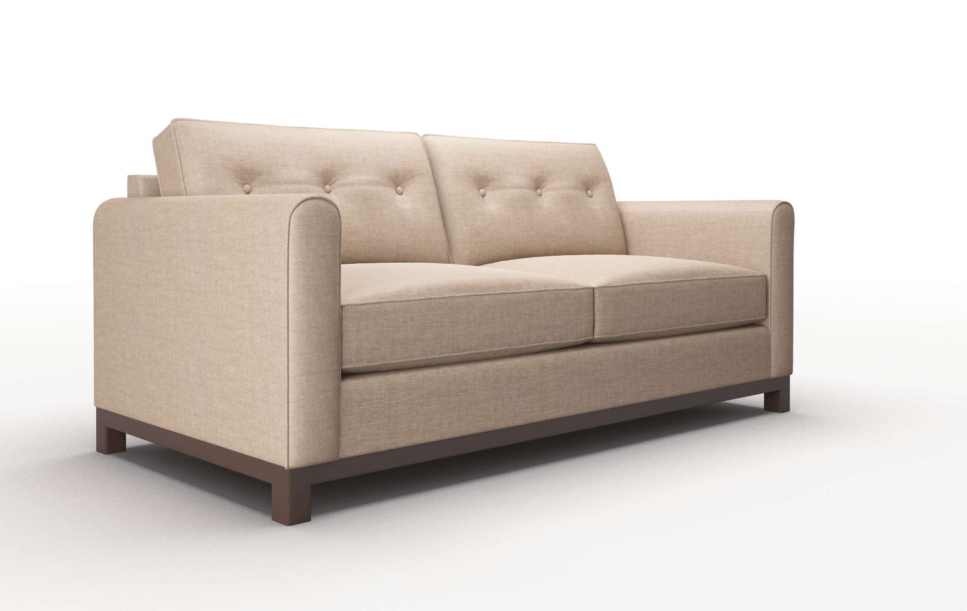 Rio Keylargo Mink Sofa espresso legs 2