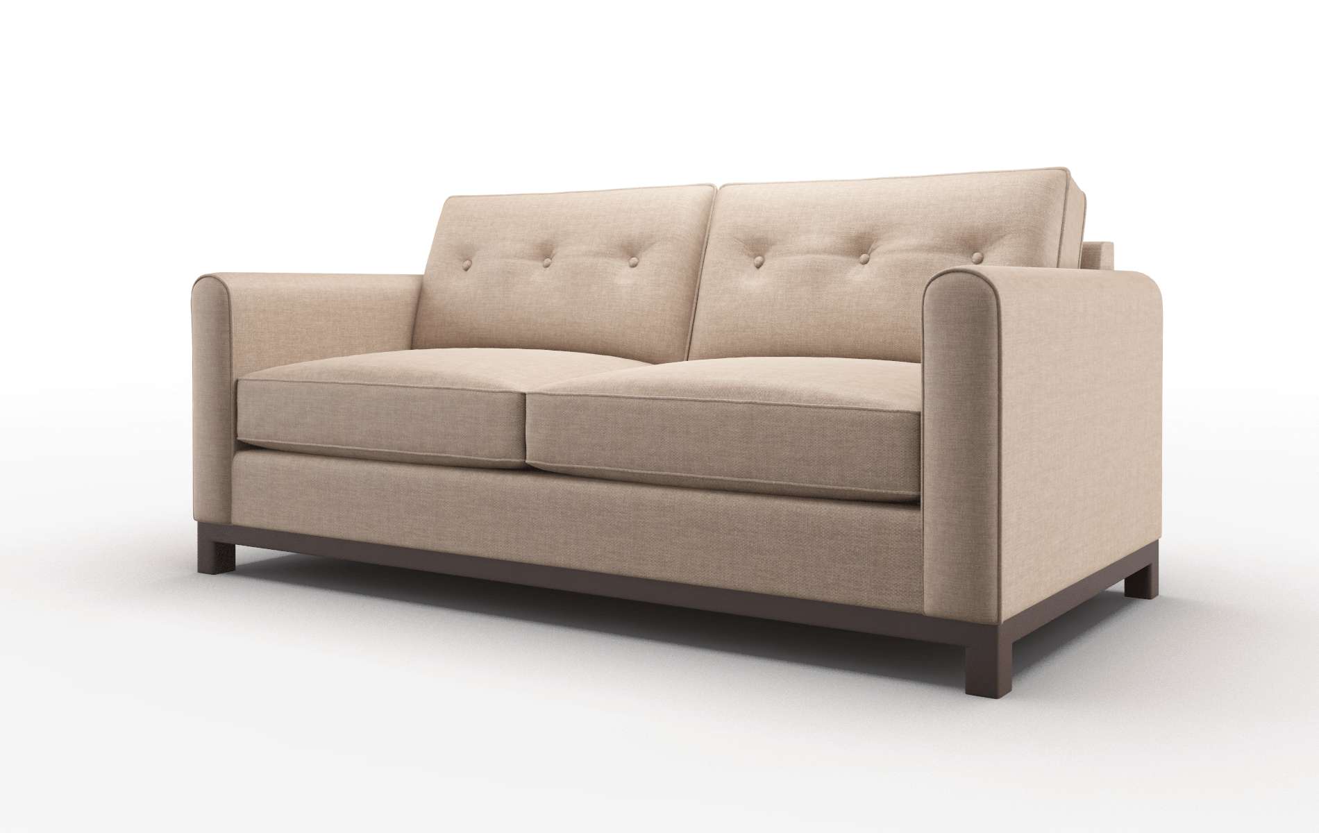 Rio Keylargo Mink Sofa espresso legs 4