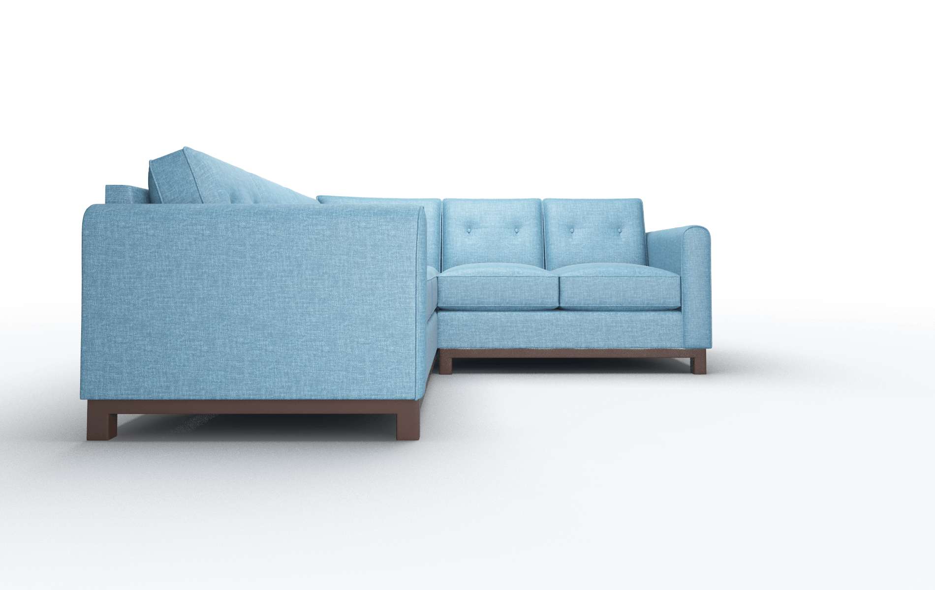 Rio Keylargo Ocean Sectional espresso legs 2
