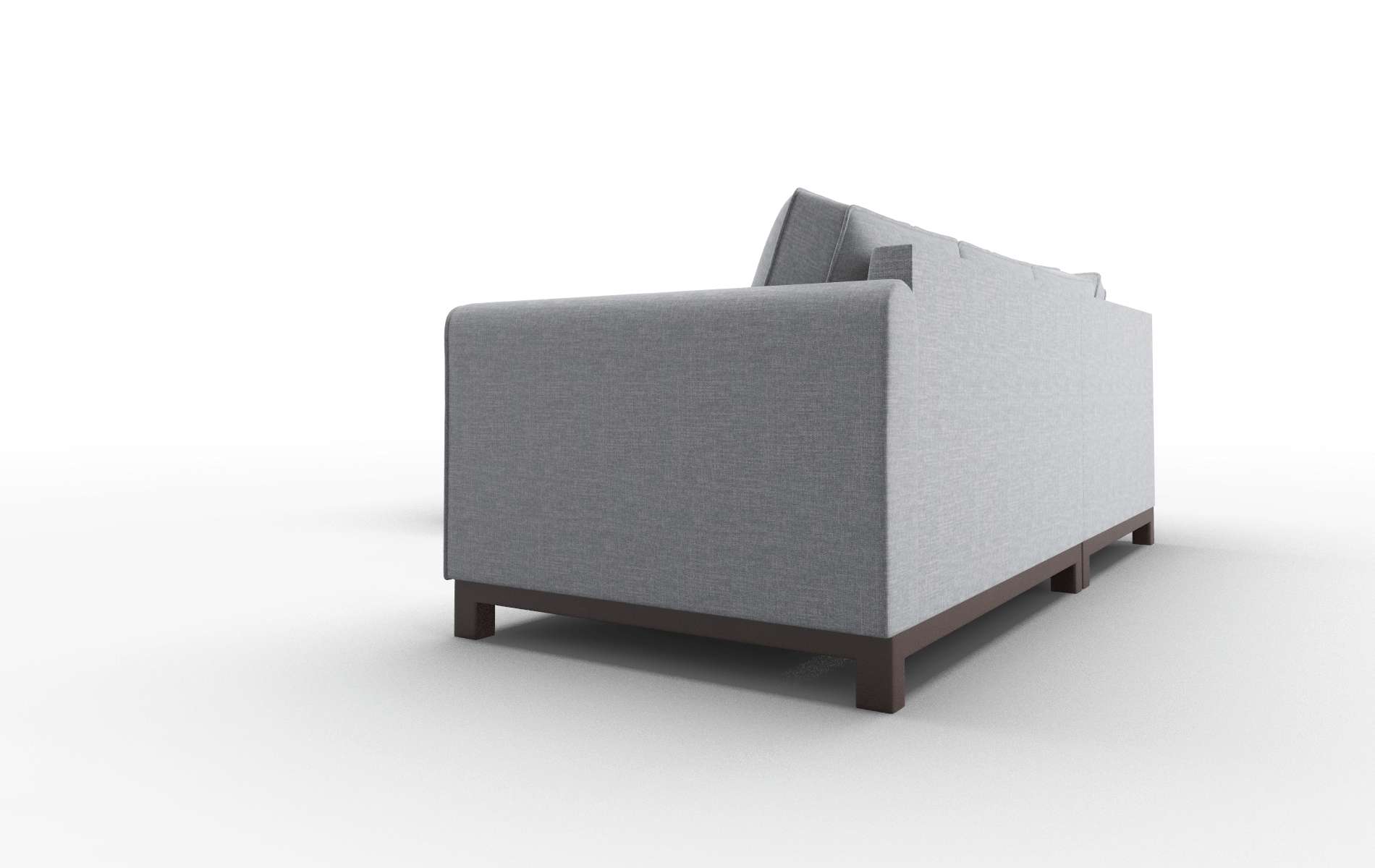 Rio Lana Ash Sectional espresso legs 4