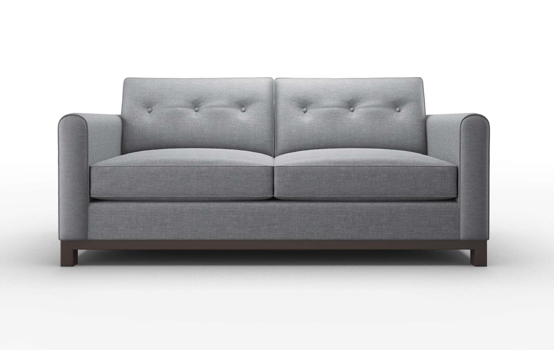 Rio Lana Onyx Sofa espresso legs 1