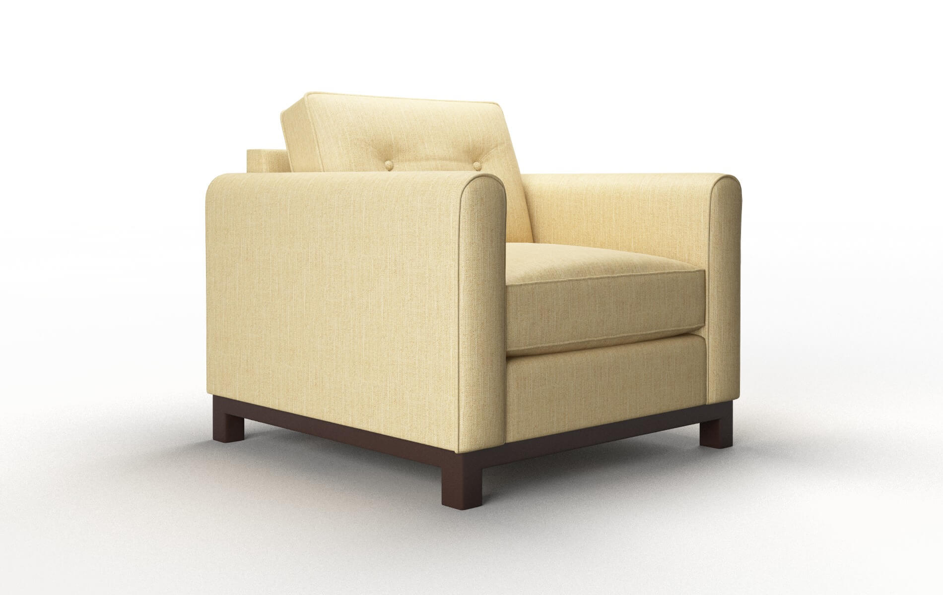 Rio Malibu Maize Chair espresso legs 2