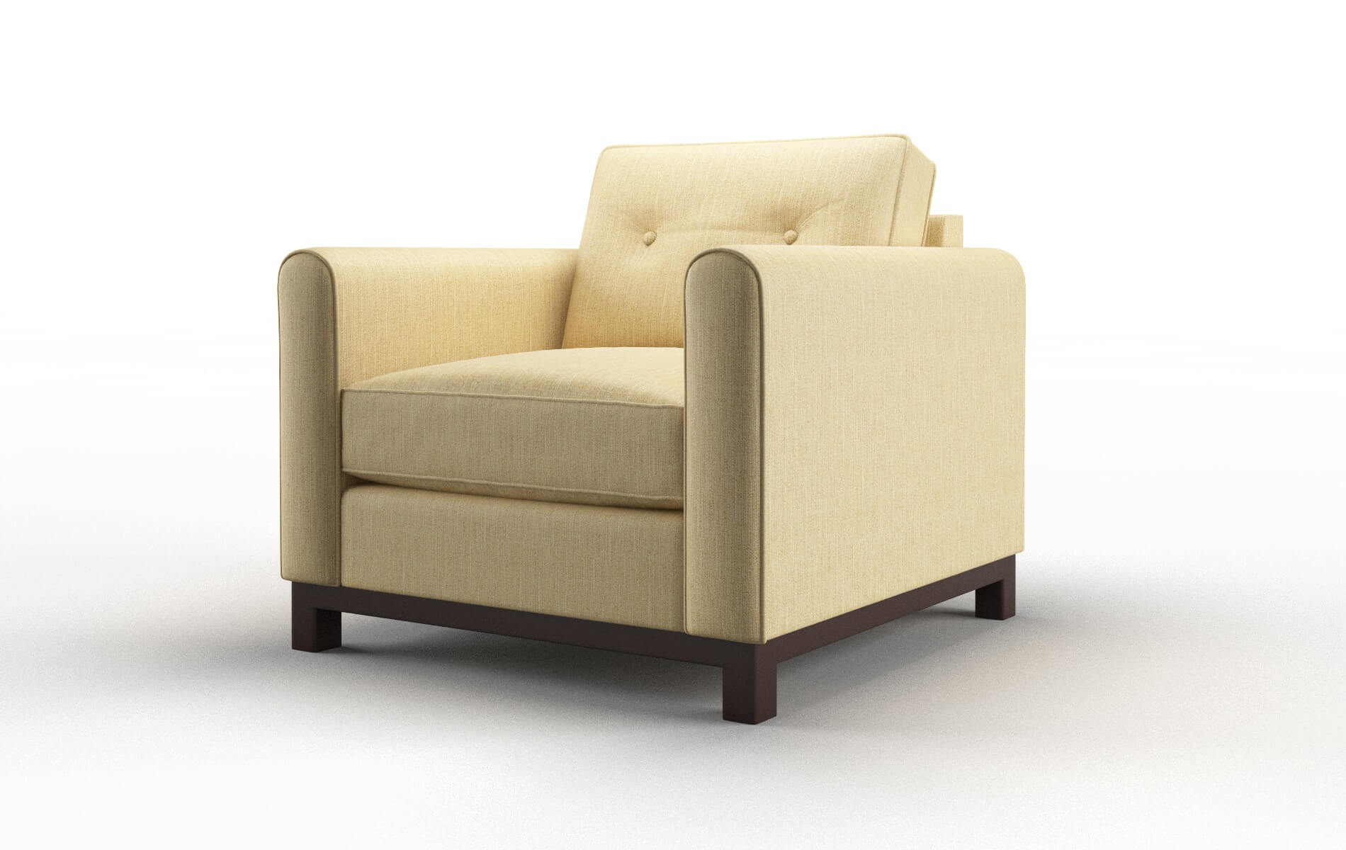 Rio Malibu Maize Chair espresso legs 4