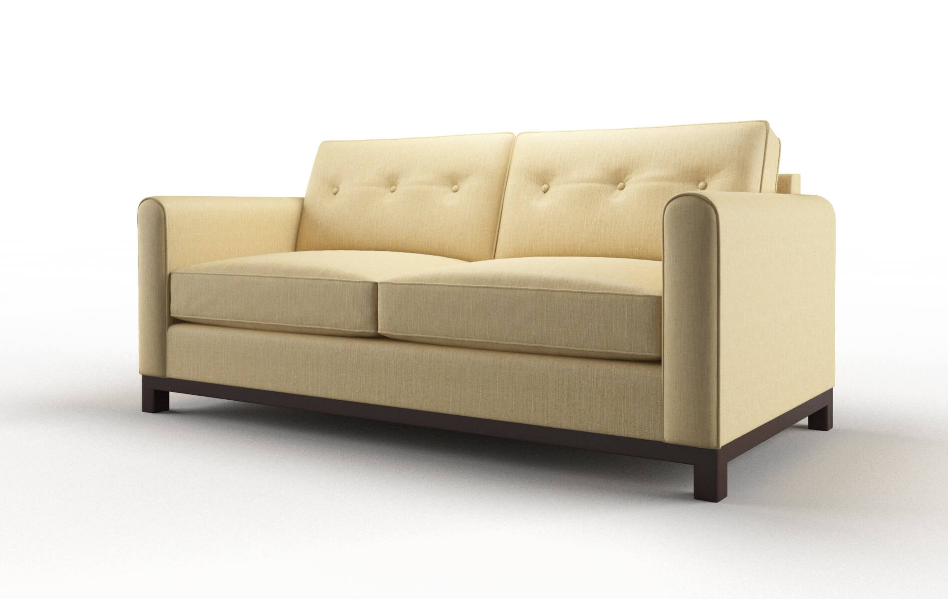 Rio Malibu Maize Sofa espresso legs 4