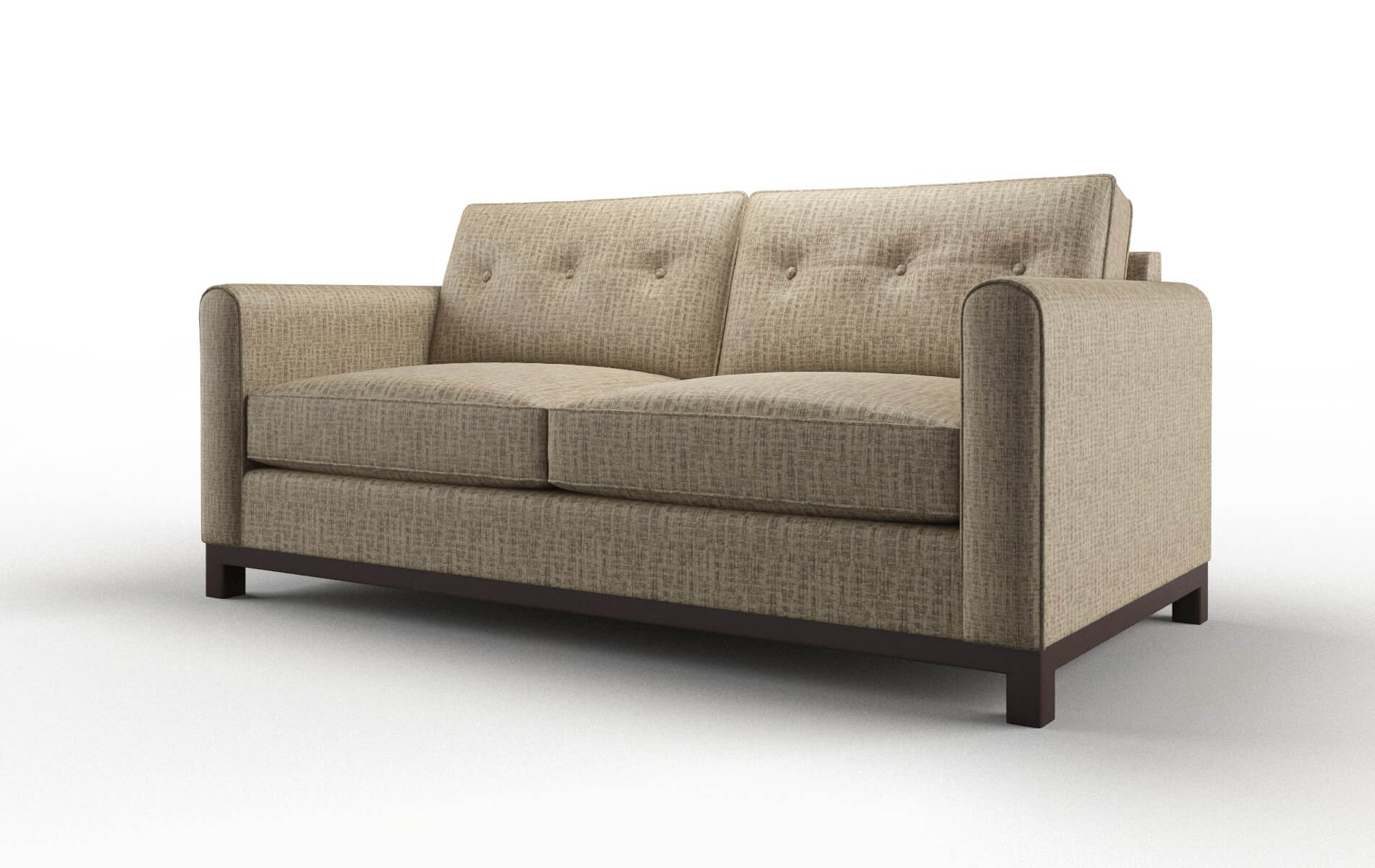 Rio Marcy Camel Sofa espresso legs 4