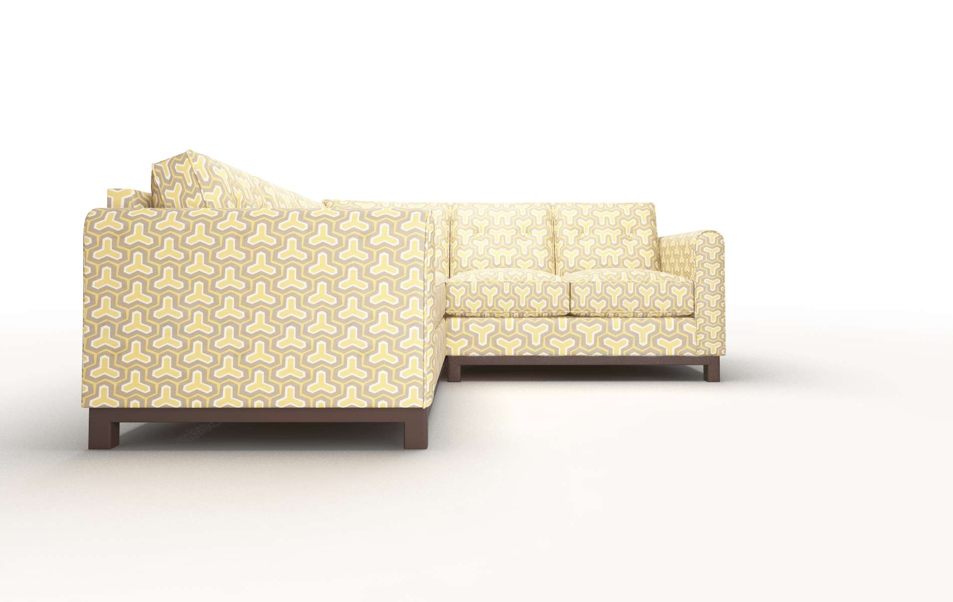 Rio Merci Dijon Sectional espresso legs 2