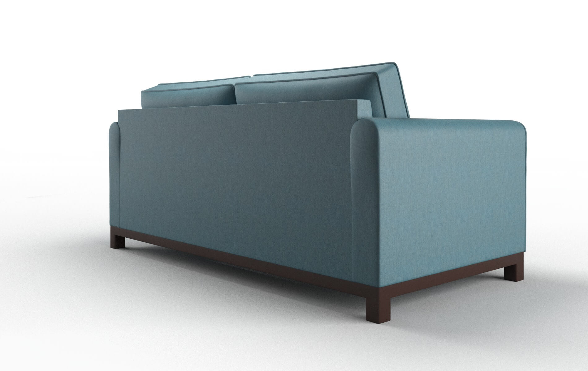 Rio Merit Peacock Sofa espresso legs 5
