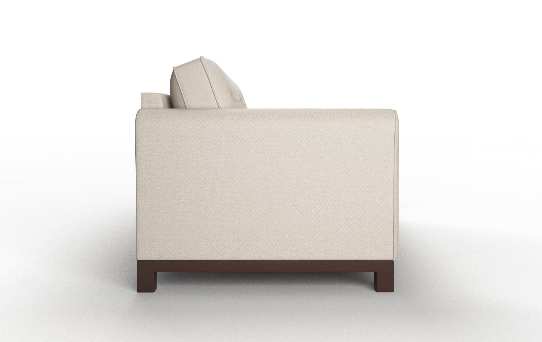 Rio Naples Almond Sofa espresso legs 3