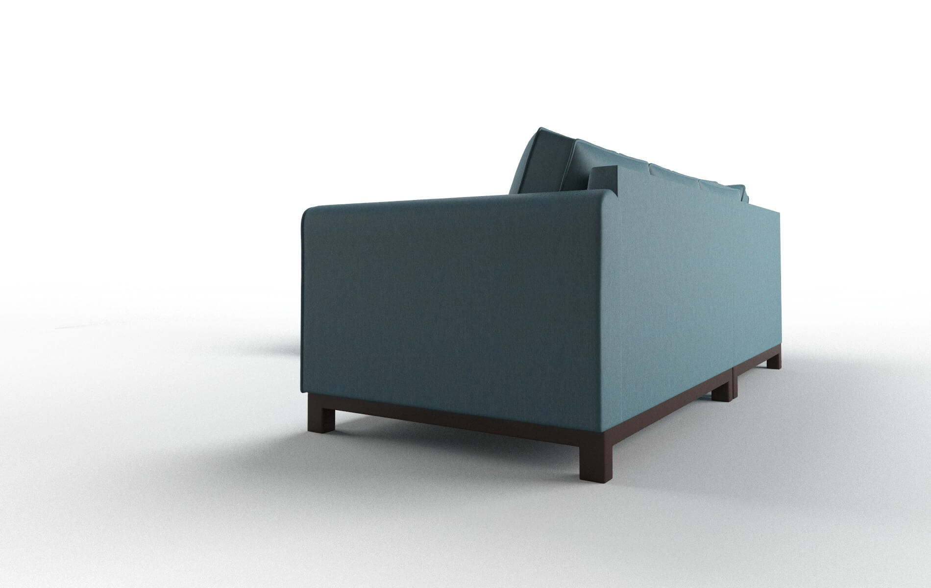 Rio Naples Slate Sectional espresso legs 4