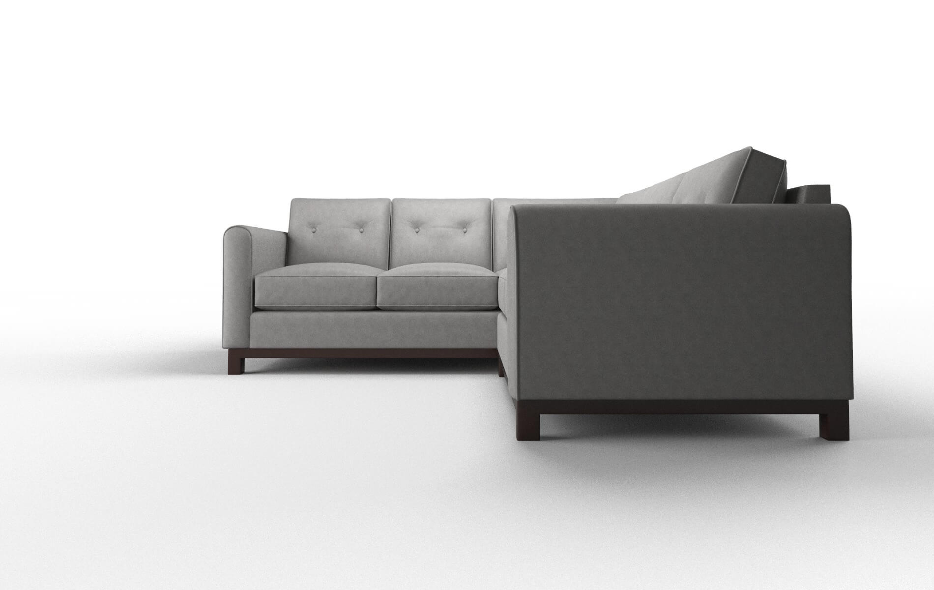 Rio Noble Smoke Sectional espresso legs 5