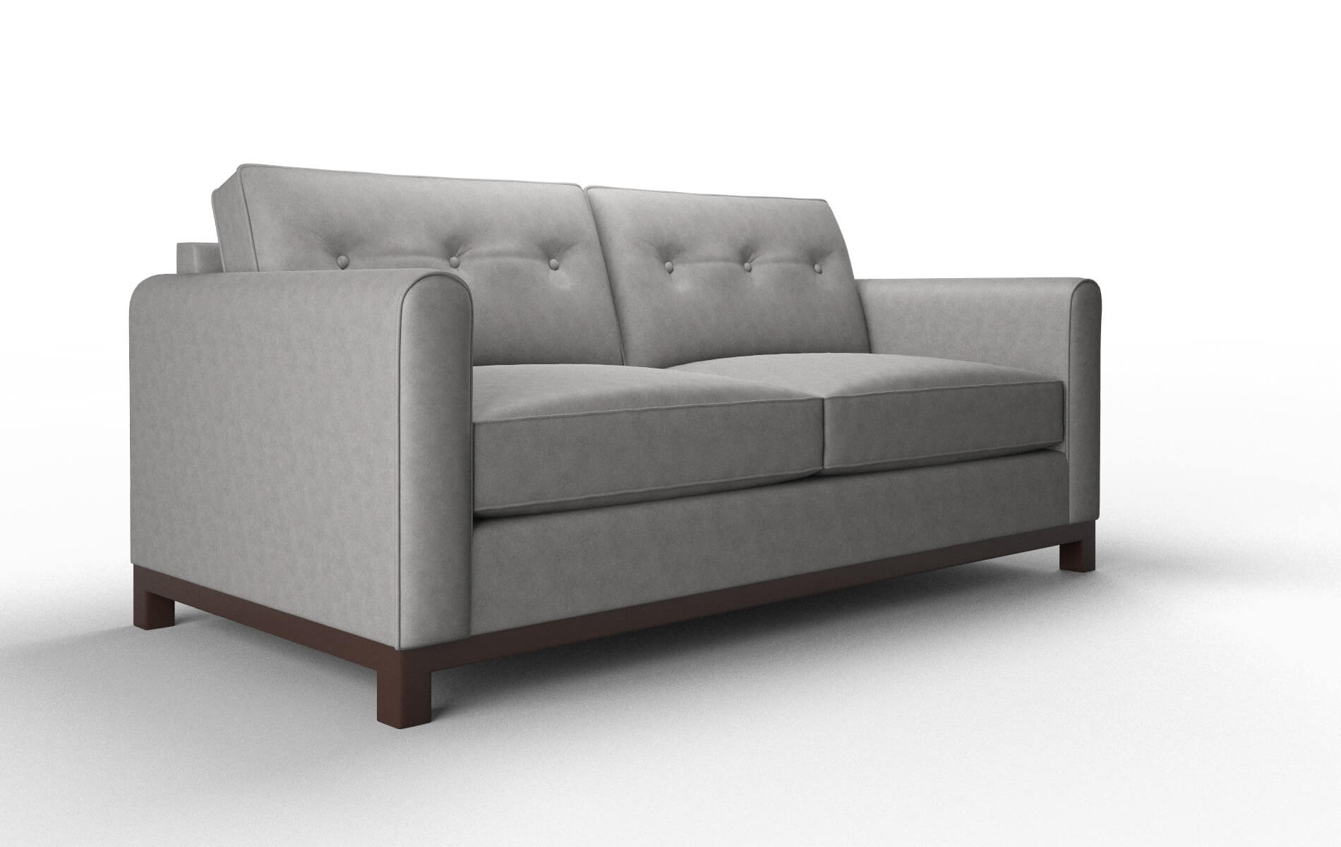 Rio Noble Smoke Sofa espresso legs 2