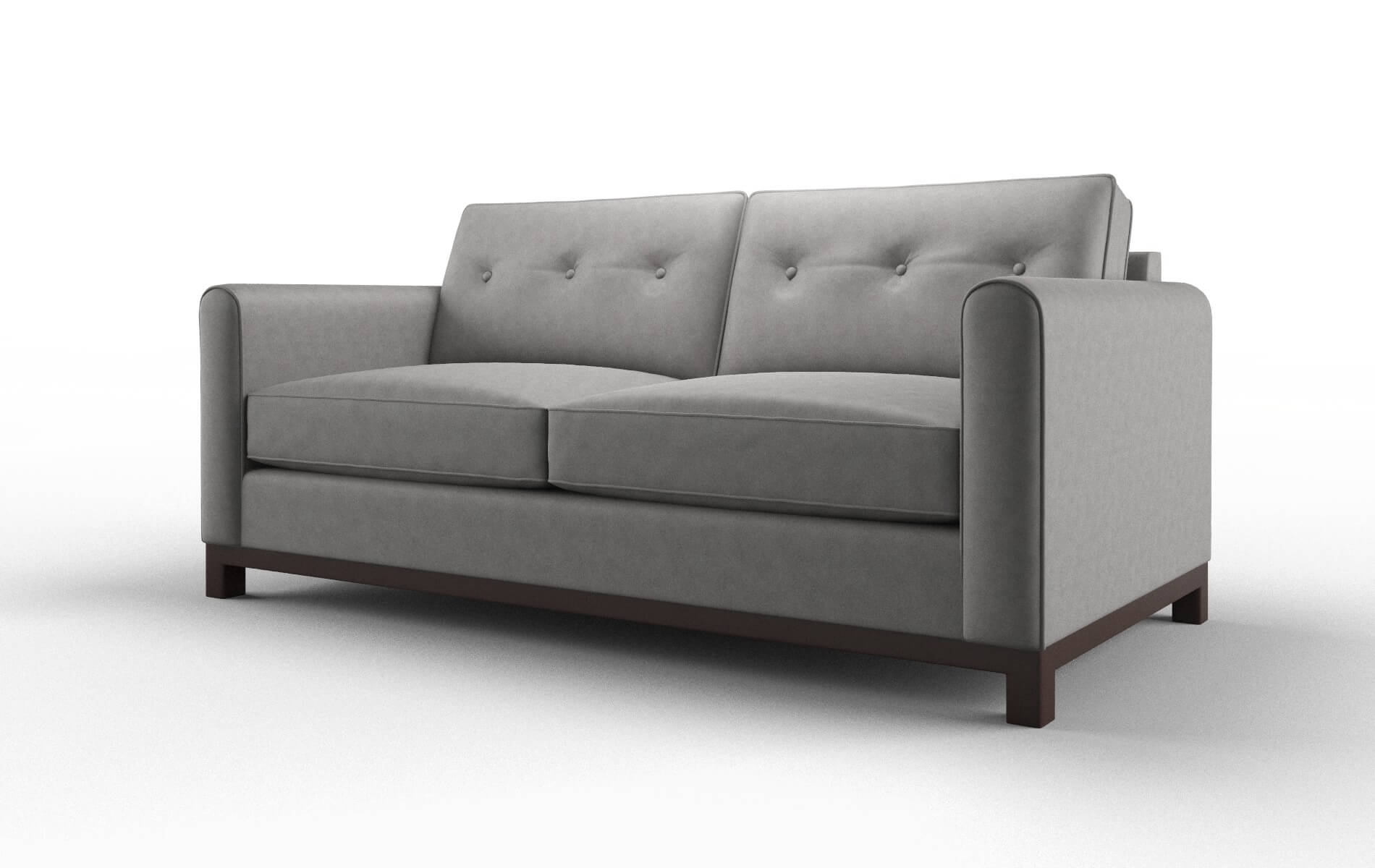 Rio Noble Smoke Sofa espresso legs 4