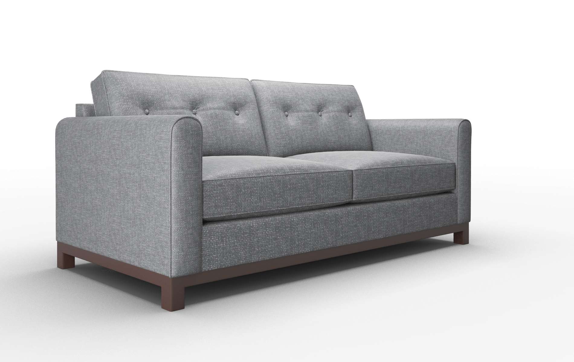 Rio Notion Graphite Sofa espresso legs 2