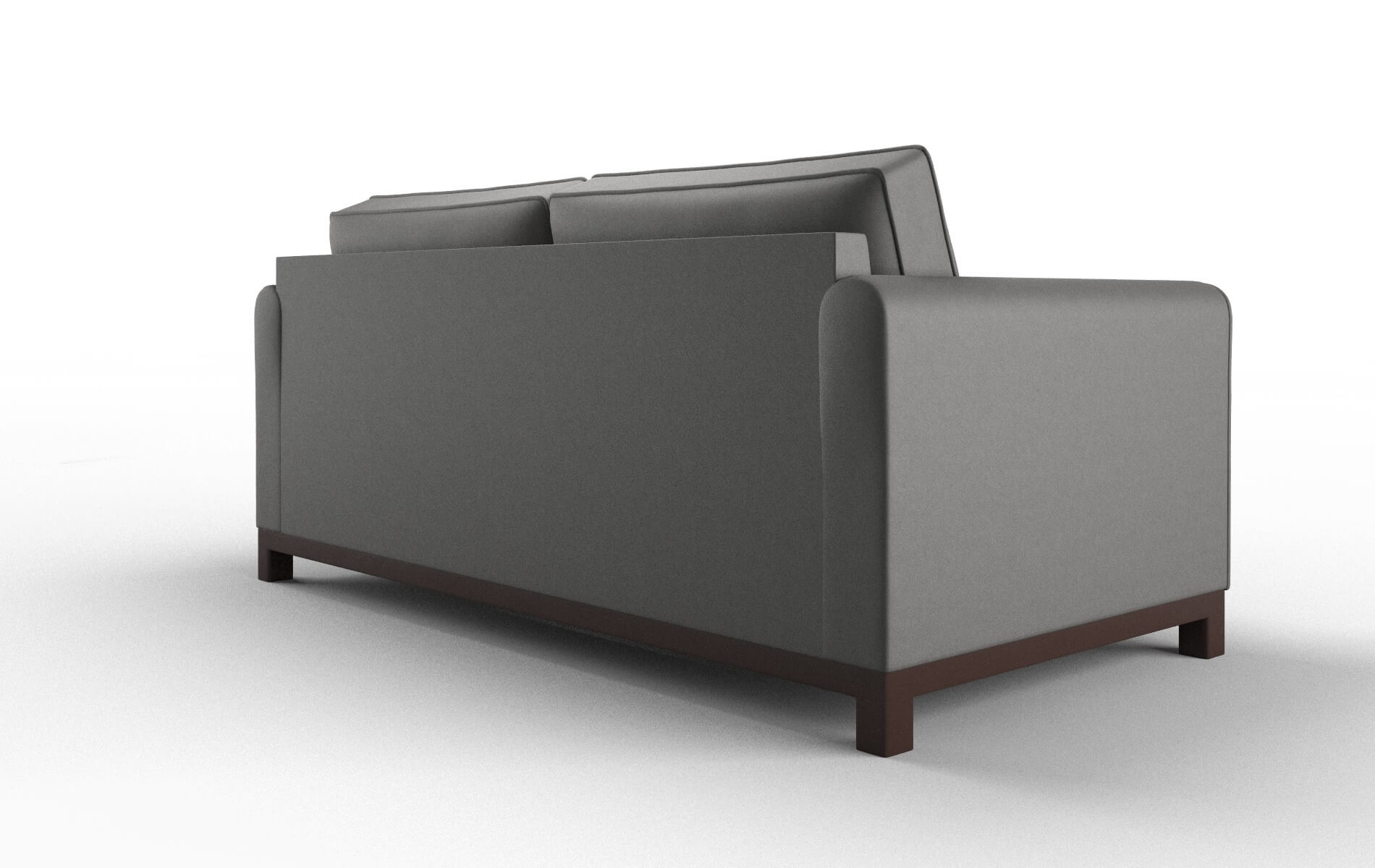 Rio Oakley Charcoal Sofa espresso legs 5