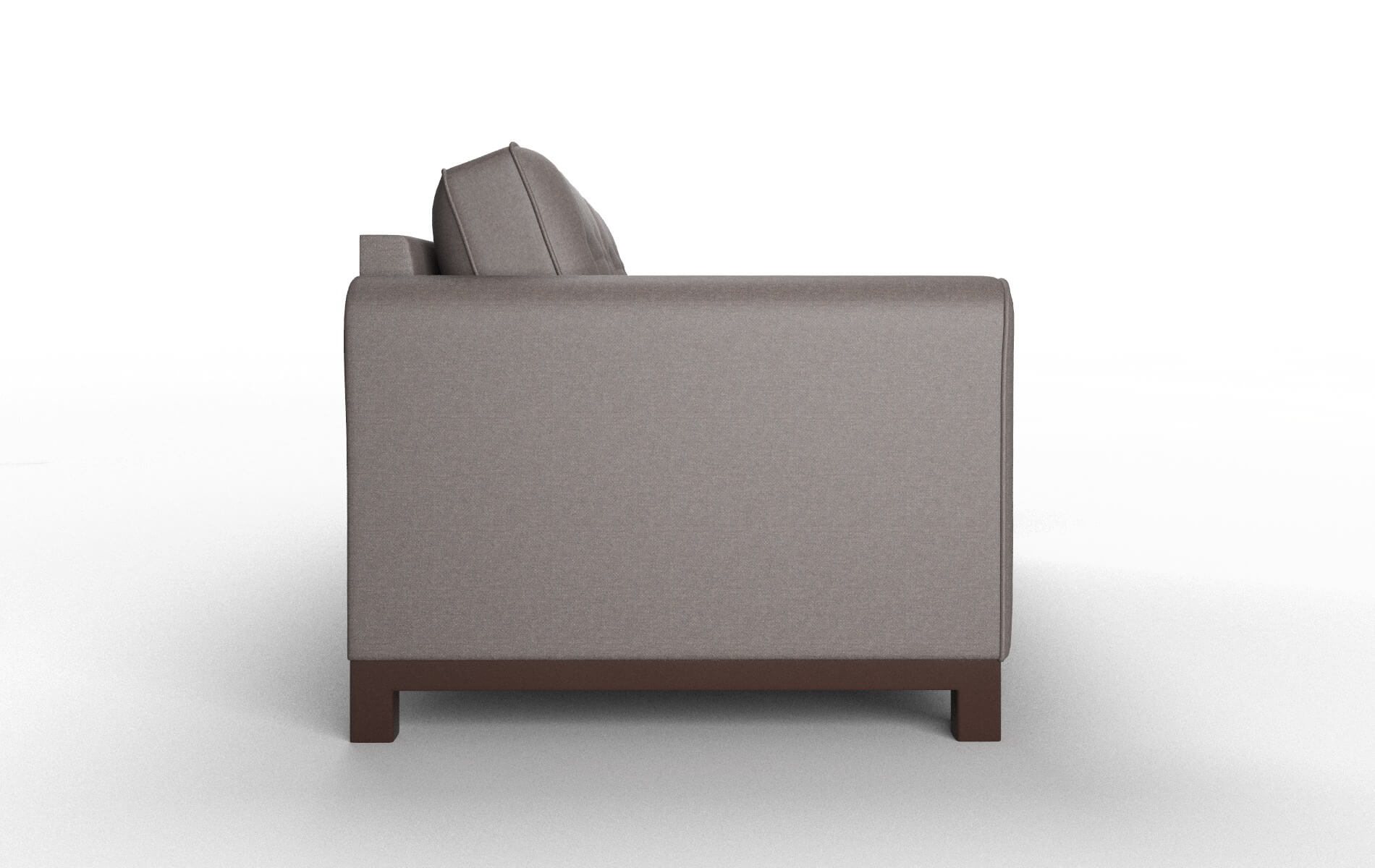 Rio Oscar Chocolate Sofa espresso legs 3