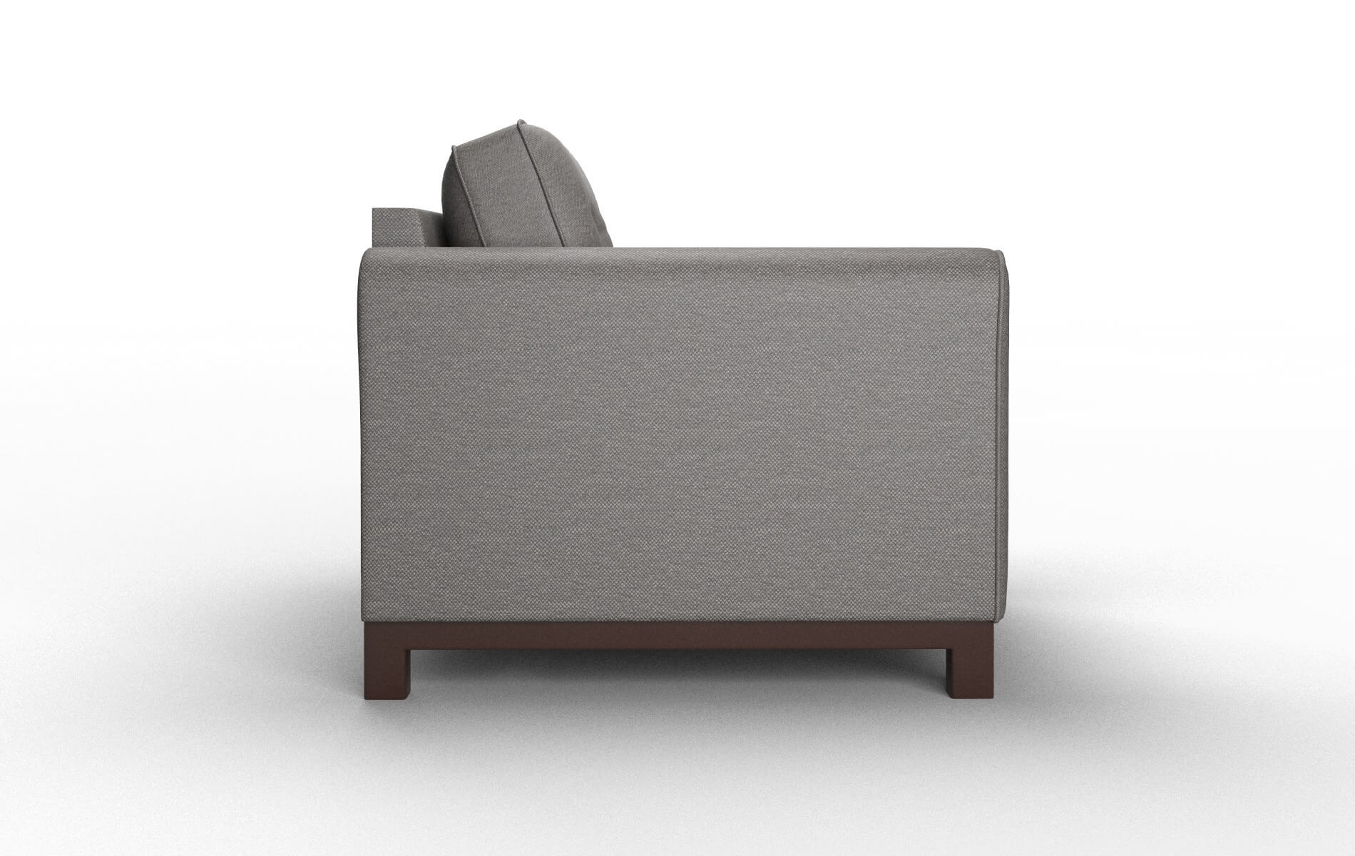 Rio Oscar Grey Chair espresso legs 3