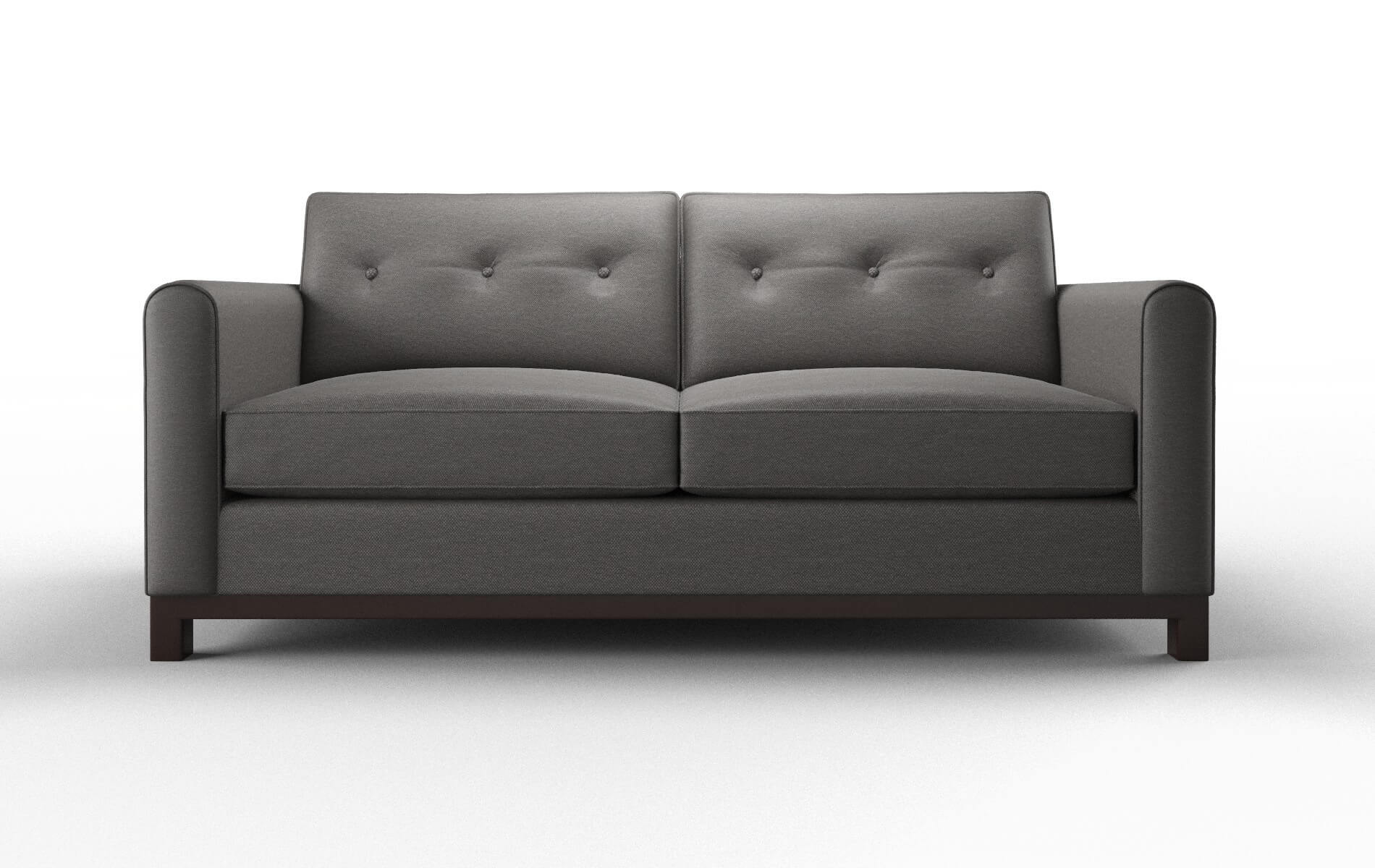 Rio Oscar Grey Sofa espresso legs 1