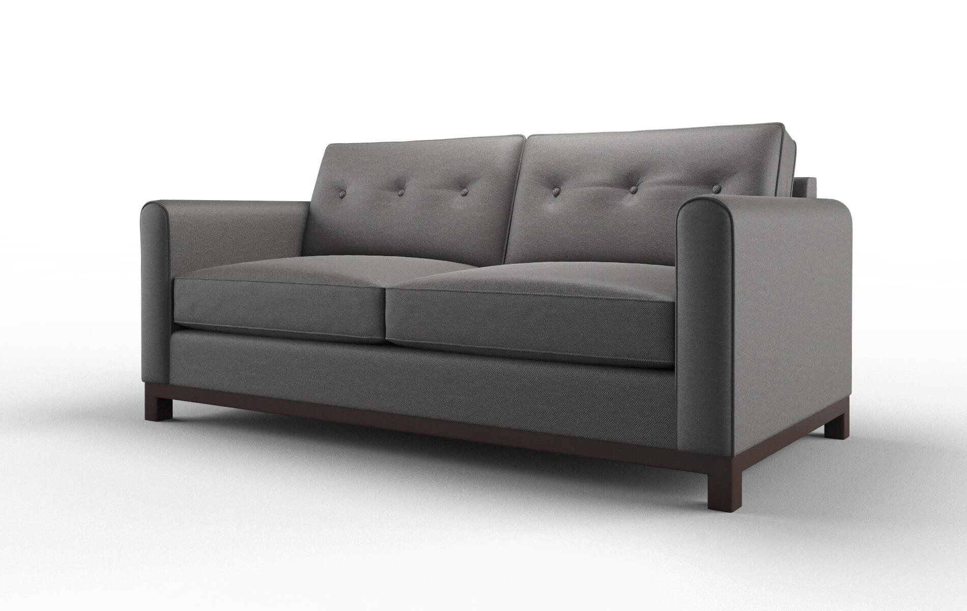 Rio Oscar Grey Sofa espresso legs 4