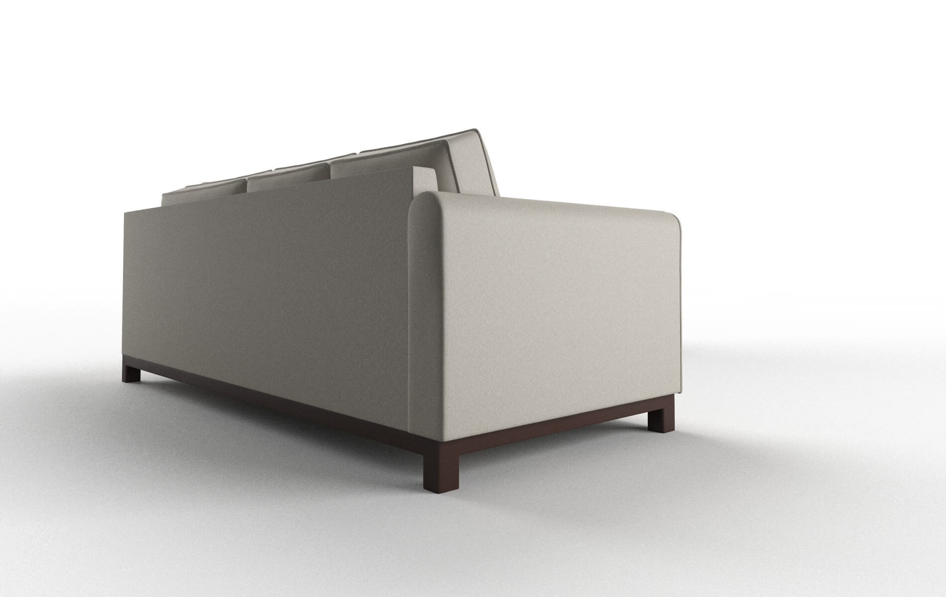 Rio Oscar Silver Sectional espresso legs 3