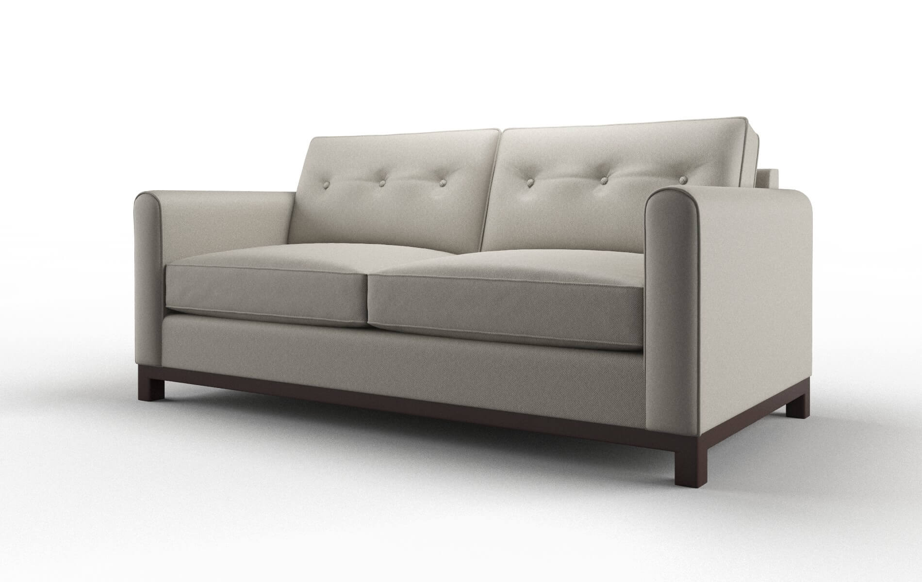 Rio Oscar Silver Sofa espresso legs 4