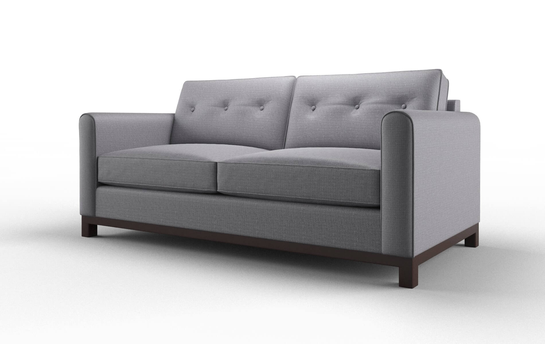 Rio Parker Ash Sofa espresso legs 4
