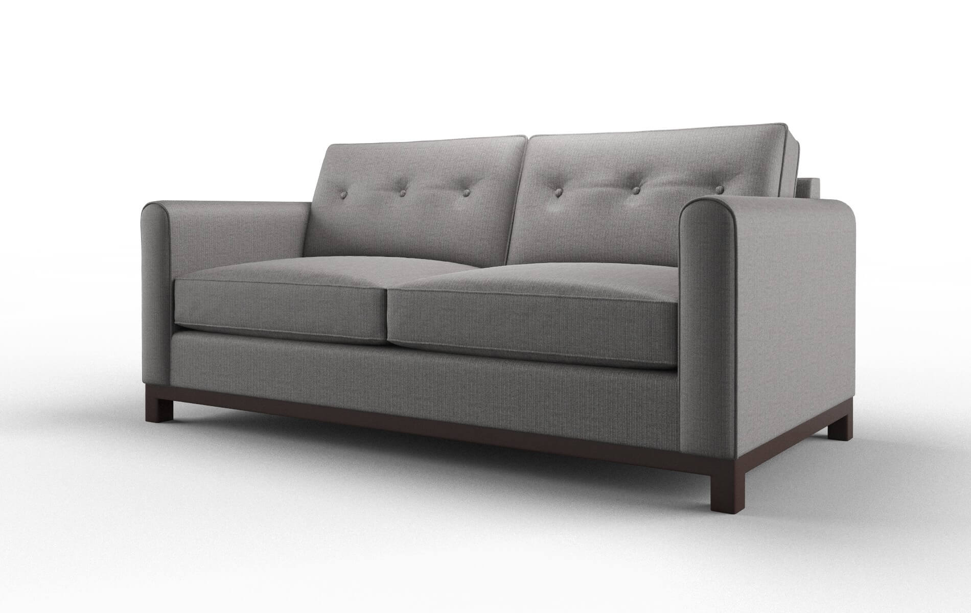 Rio Parker Graphite Sofa espresso legs 4