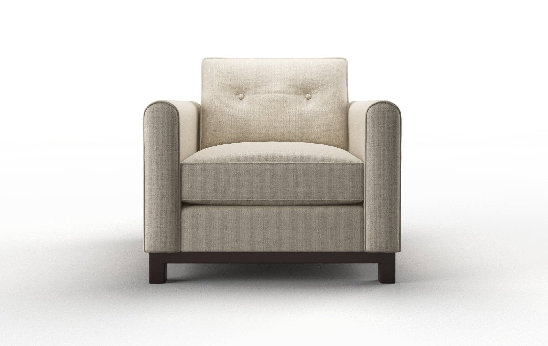 Rio Parker linen Chair Espresso Legs  1