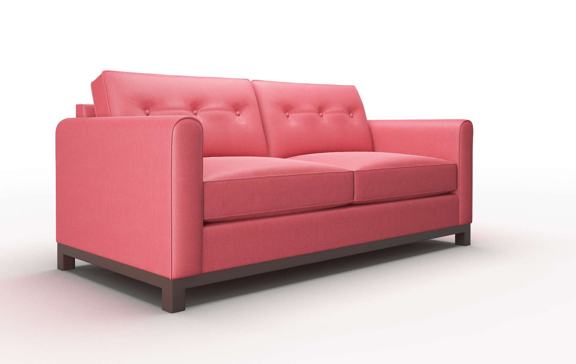 Rio Pauline Ruby Sofa espresso legs 2