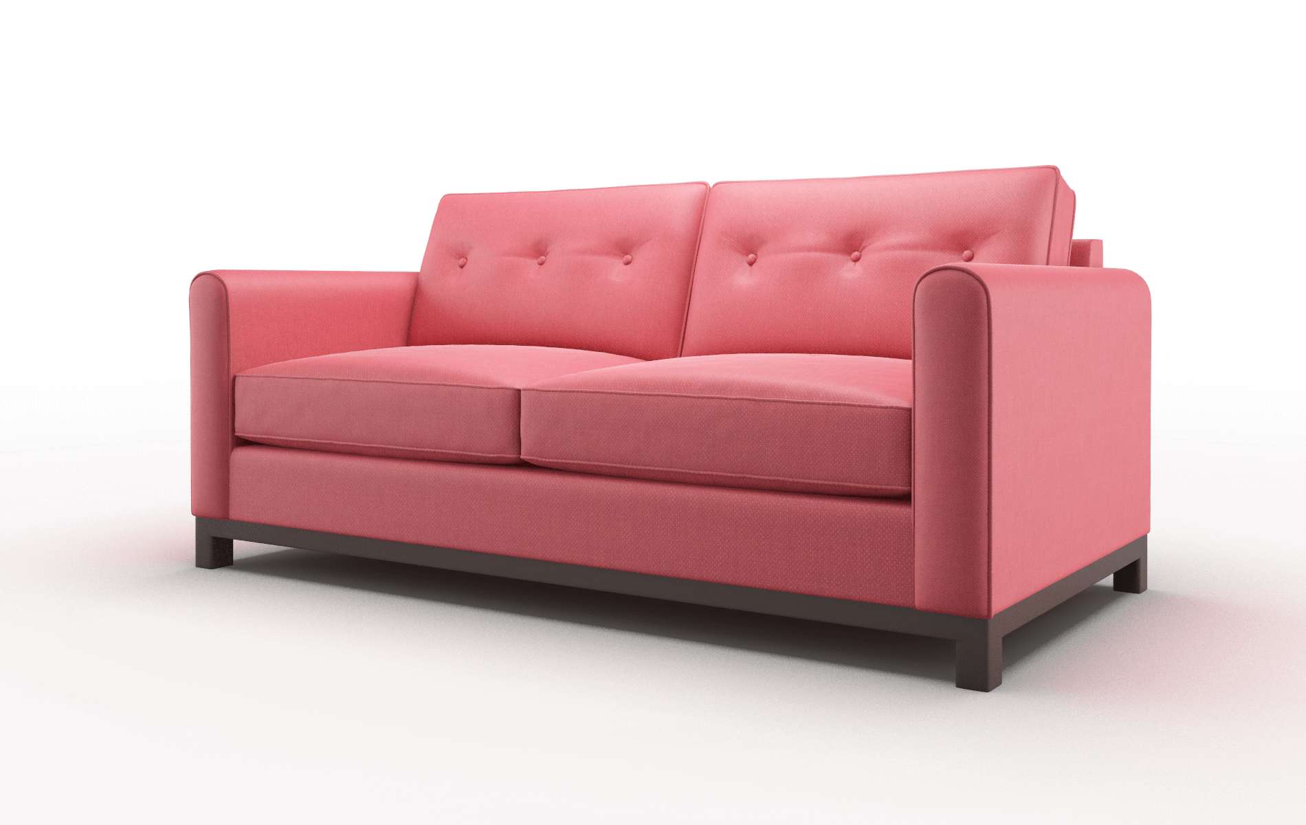 Rio Pauline Ruby Sofa espresso legs 4