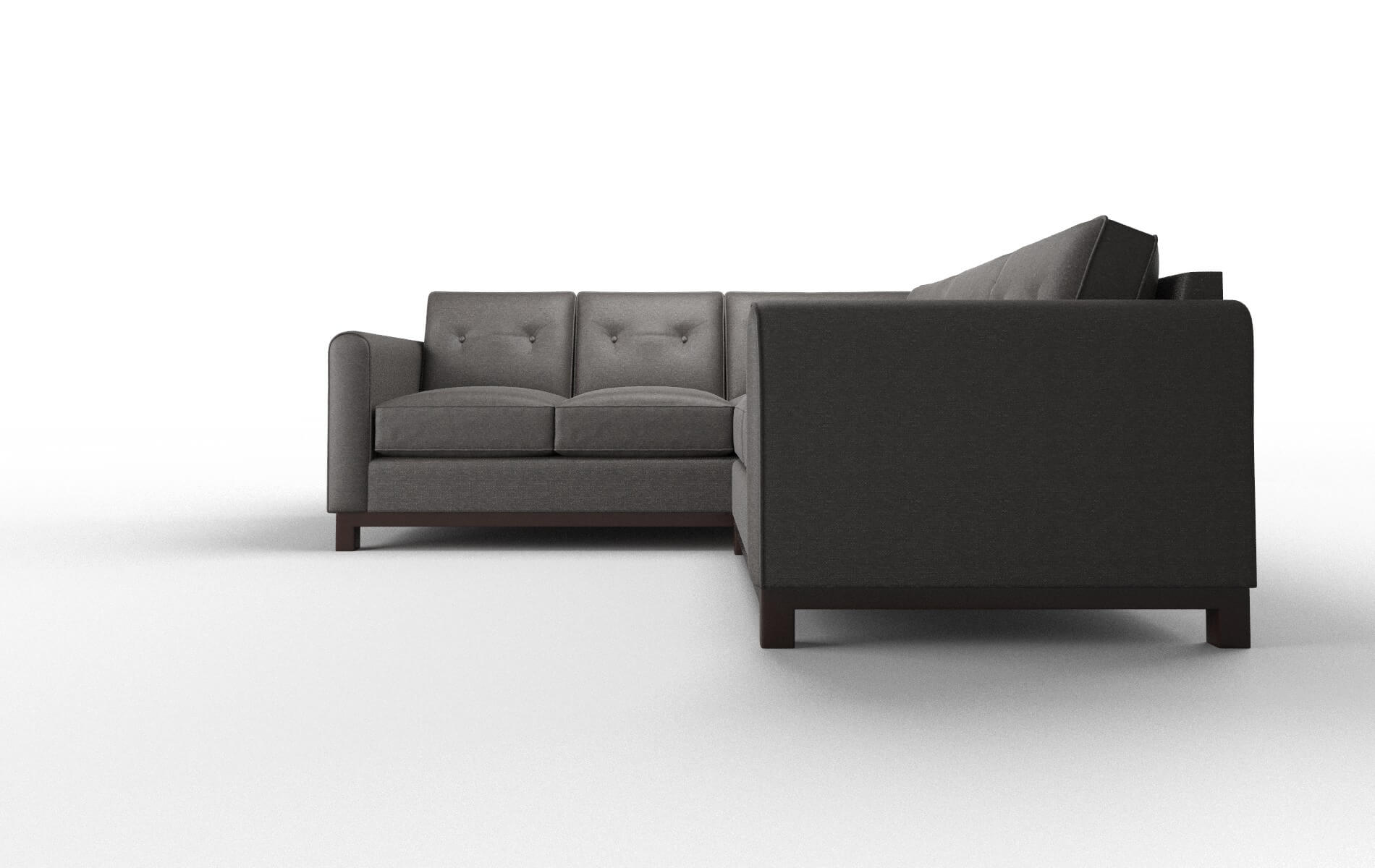 Rio Phoenix Chocolate Sectional espresso legs 5