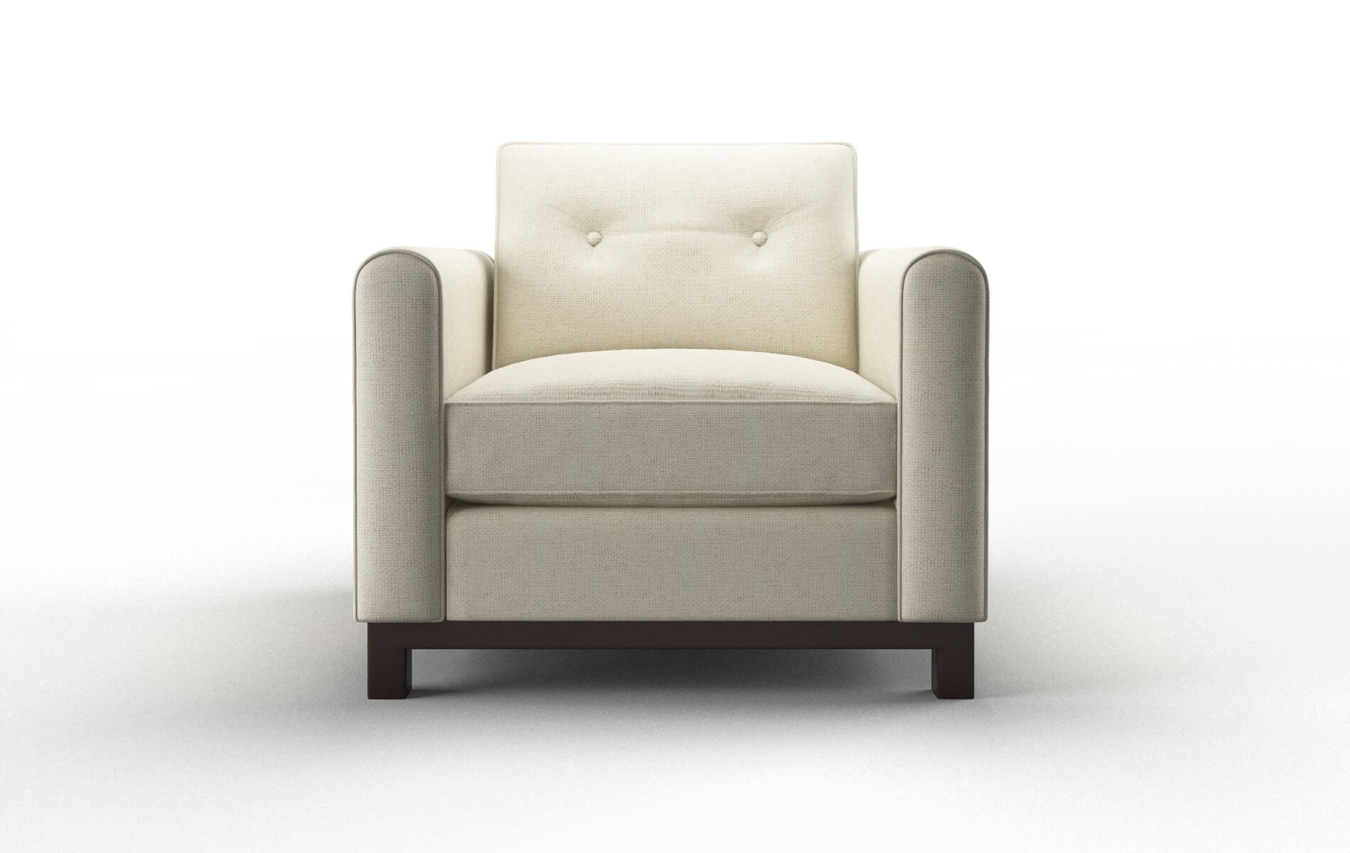 Rio Phoenix Ivory chair espresso legs