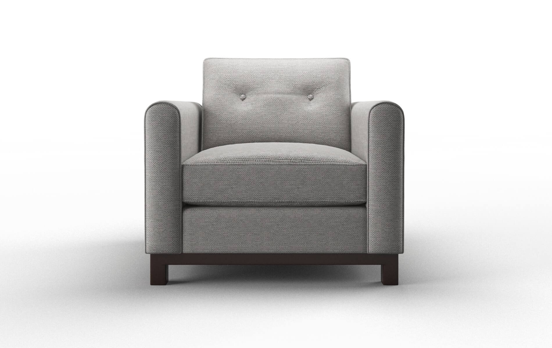Rio Phoenix smoke Chair Espresso Legs  1