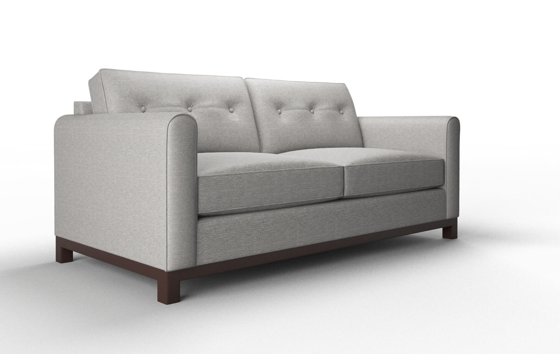Rio Phoenix Smoke Sofa espresso legs 2