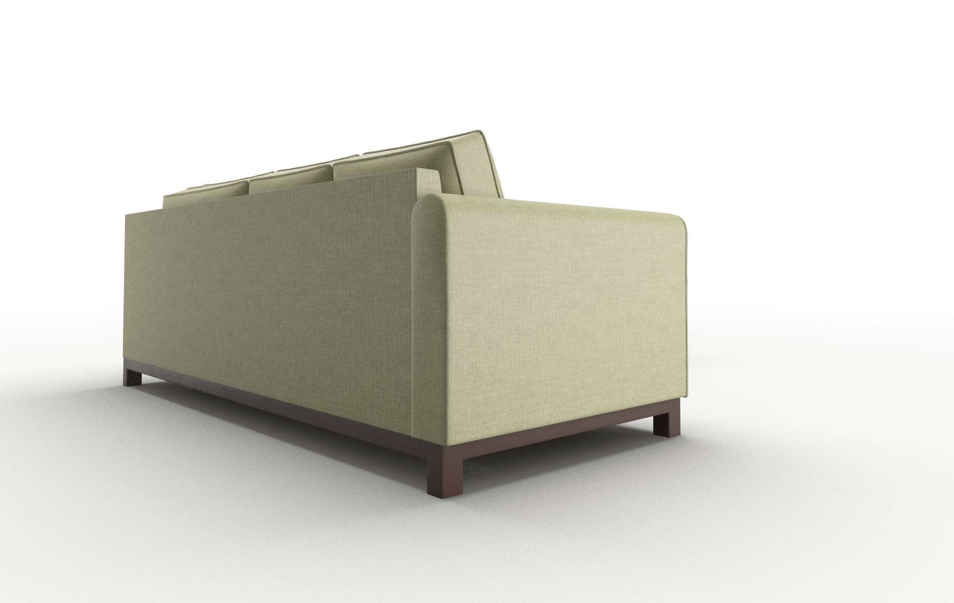 Rio Portland Basil Sectional espresso legs 3