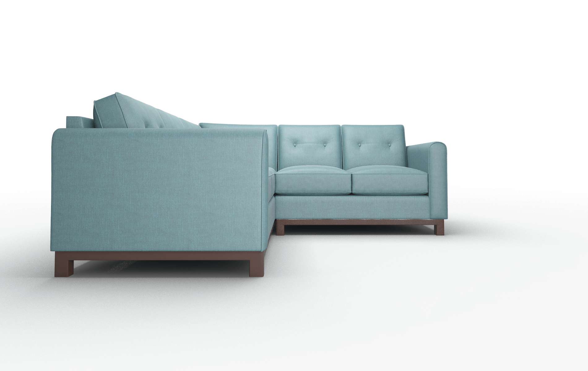 Rio Portland Lake Sectional espresso legs 2