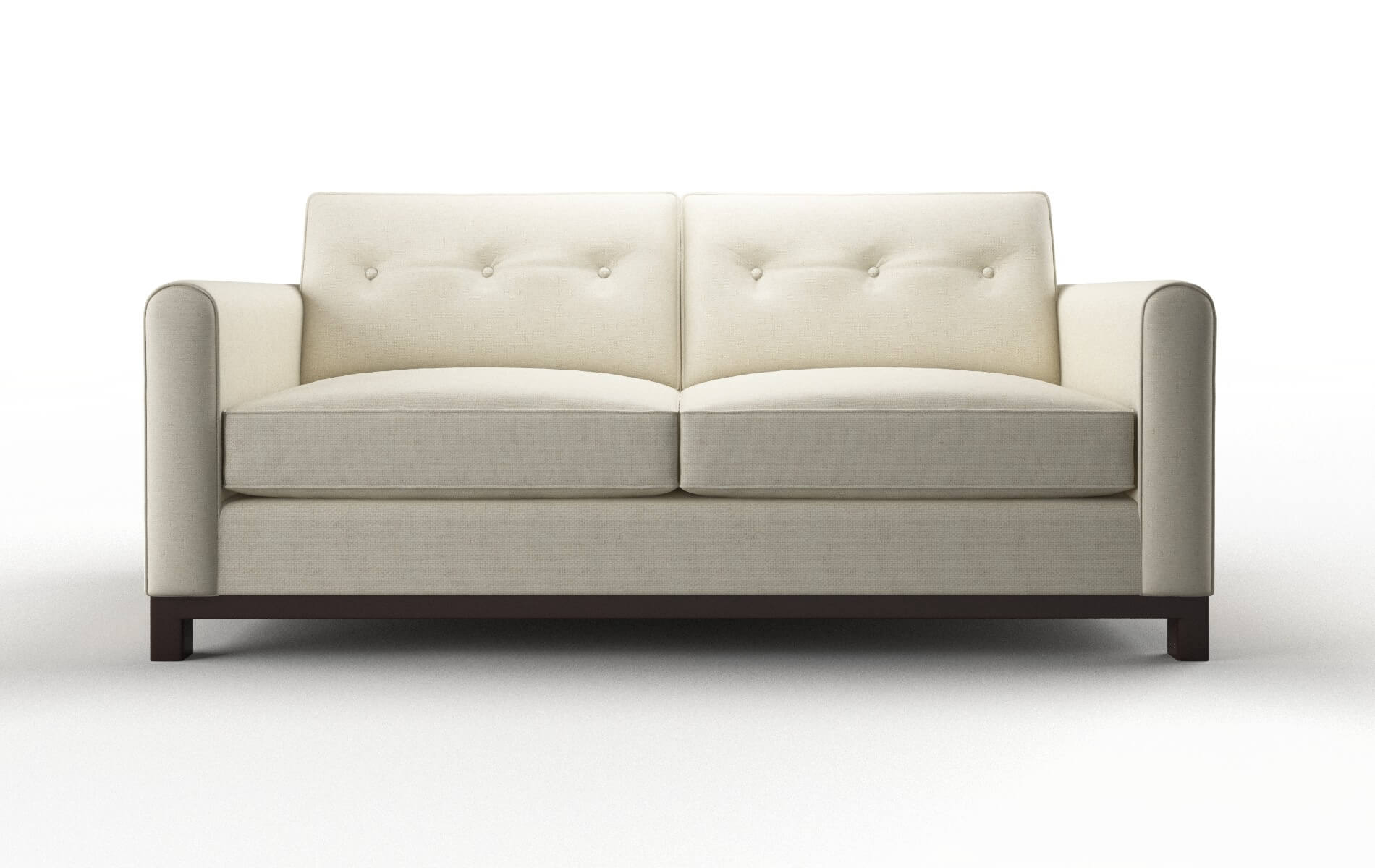 Rio Redondo Oyster Sofa espresso legs 1