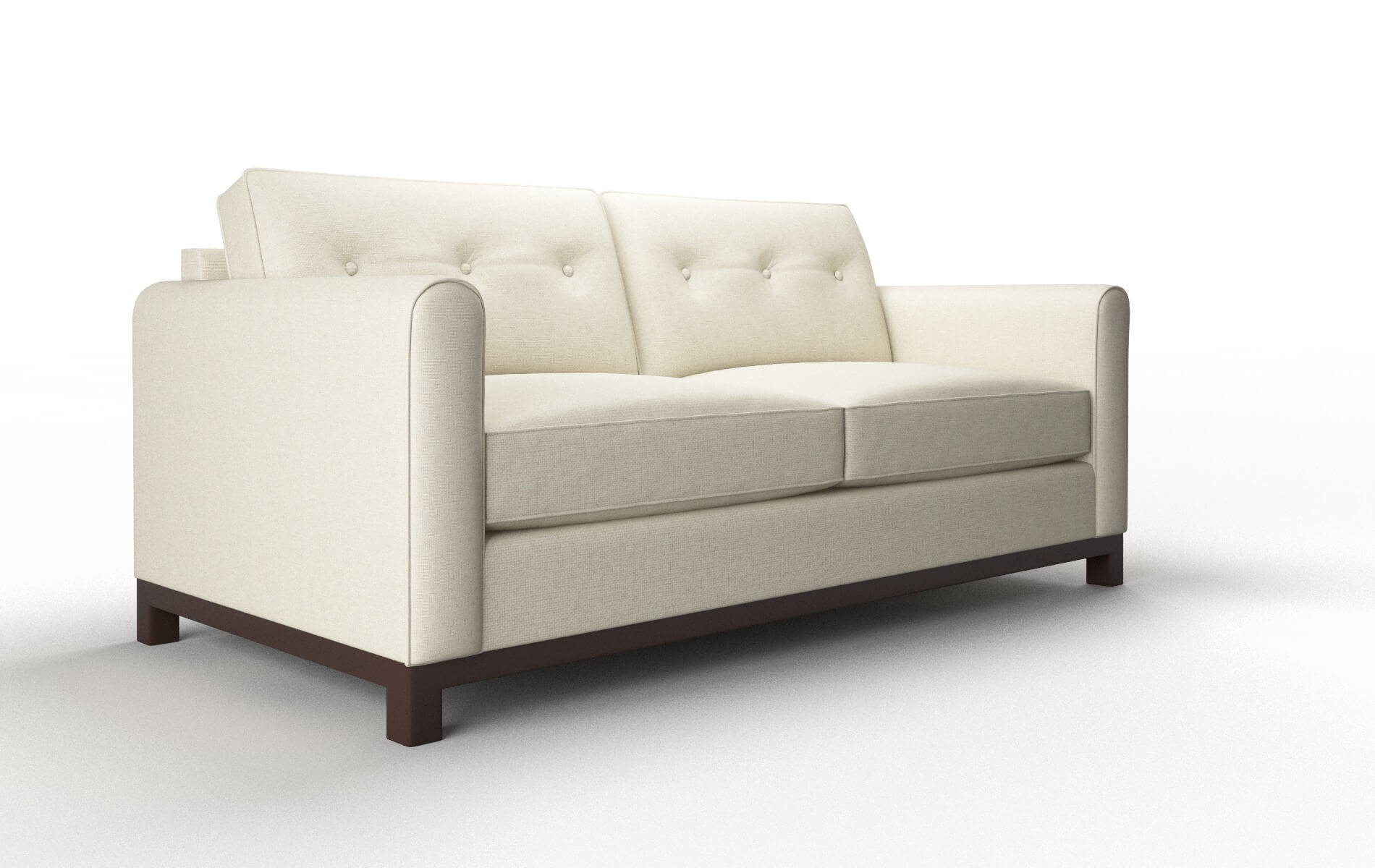 Rio Redondo Oyster Sofa espresso legs 2