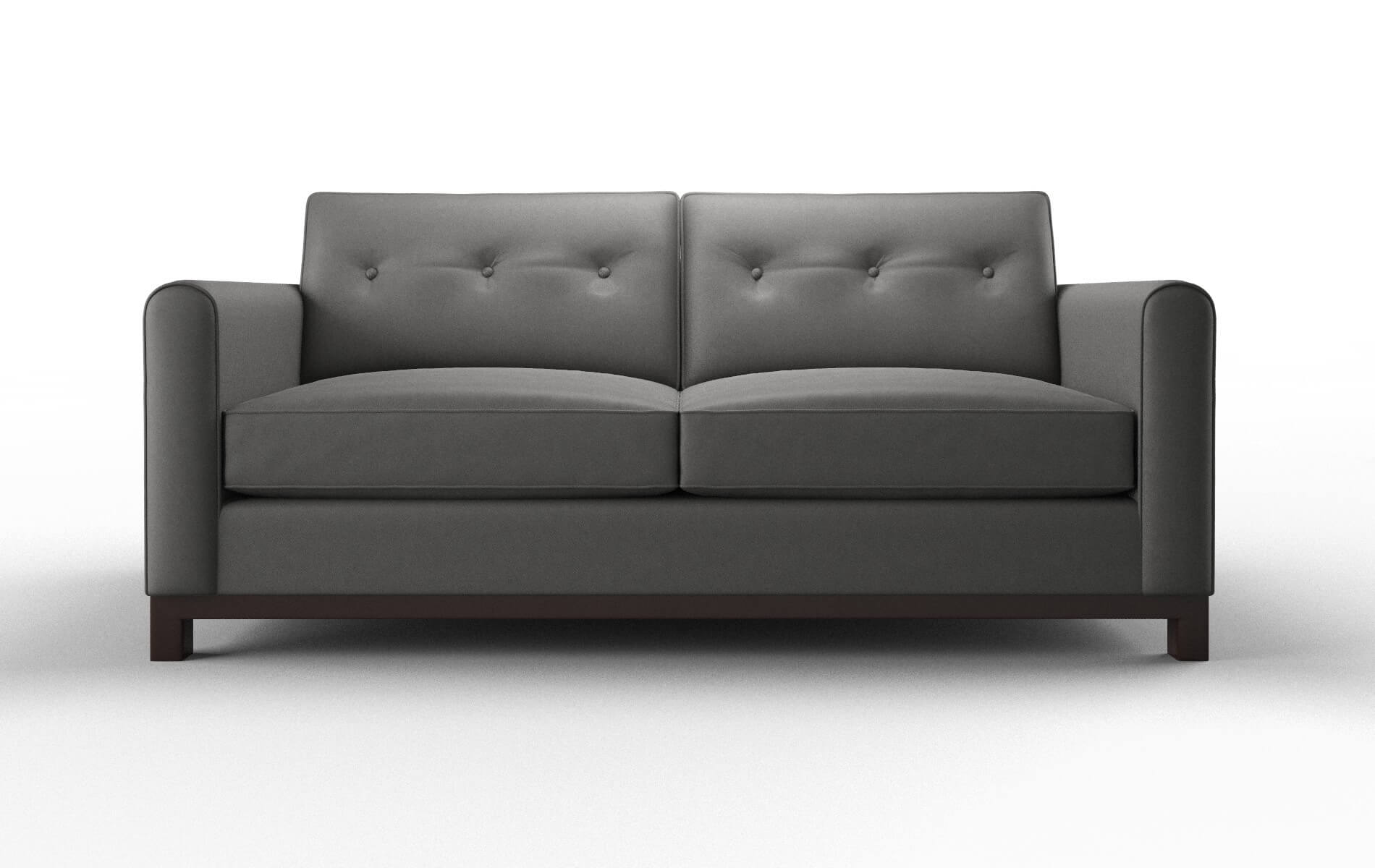 Rio Rocket Charcoal Sofa espresso legs 1