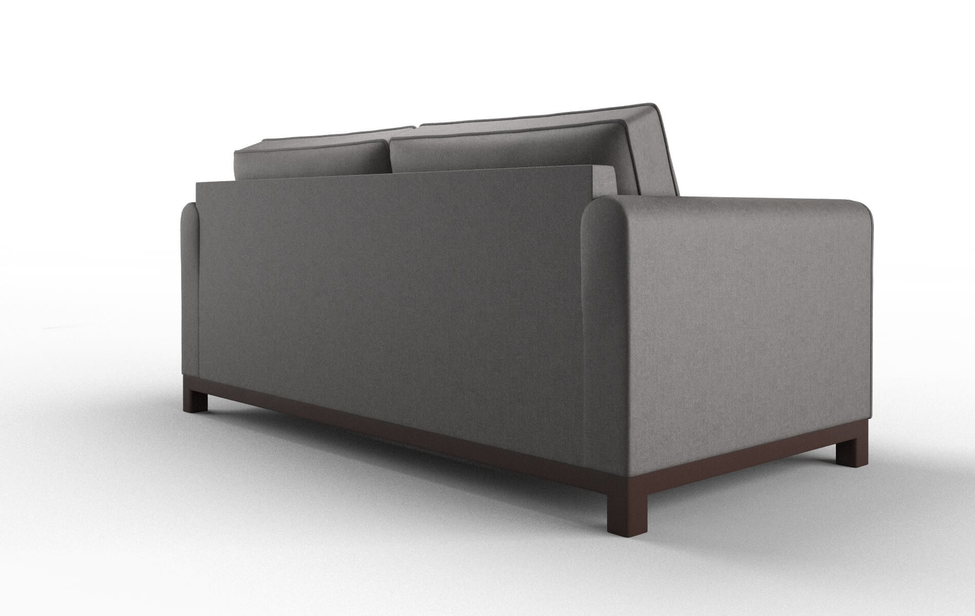 Rio Sasha Grey Sofa espresso legs 5