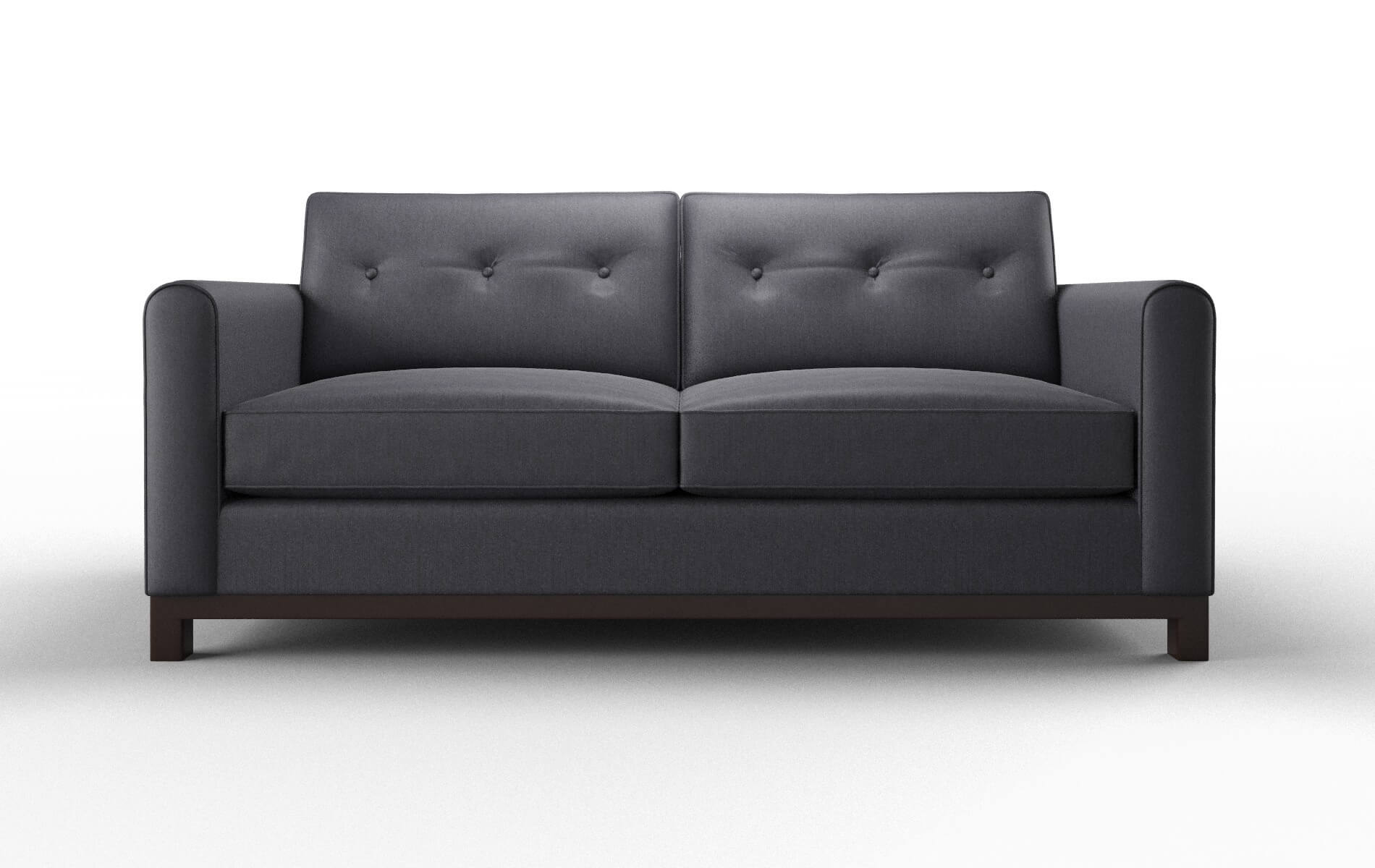 Rio Sasha navy Sofa Espresso Legs  1