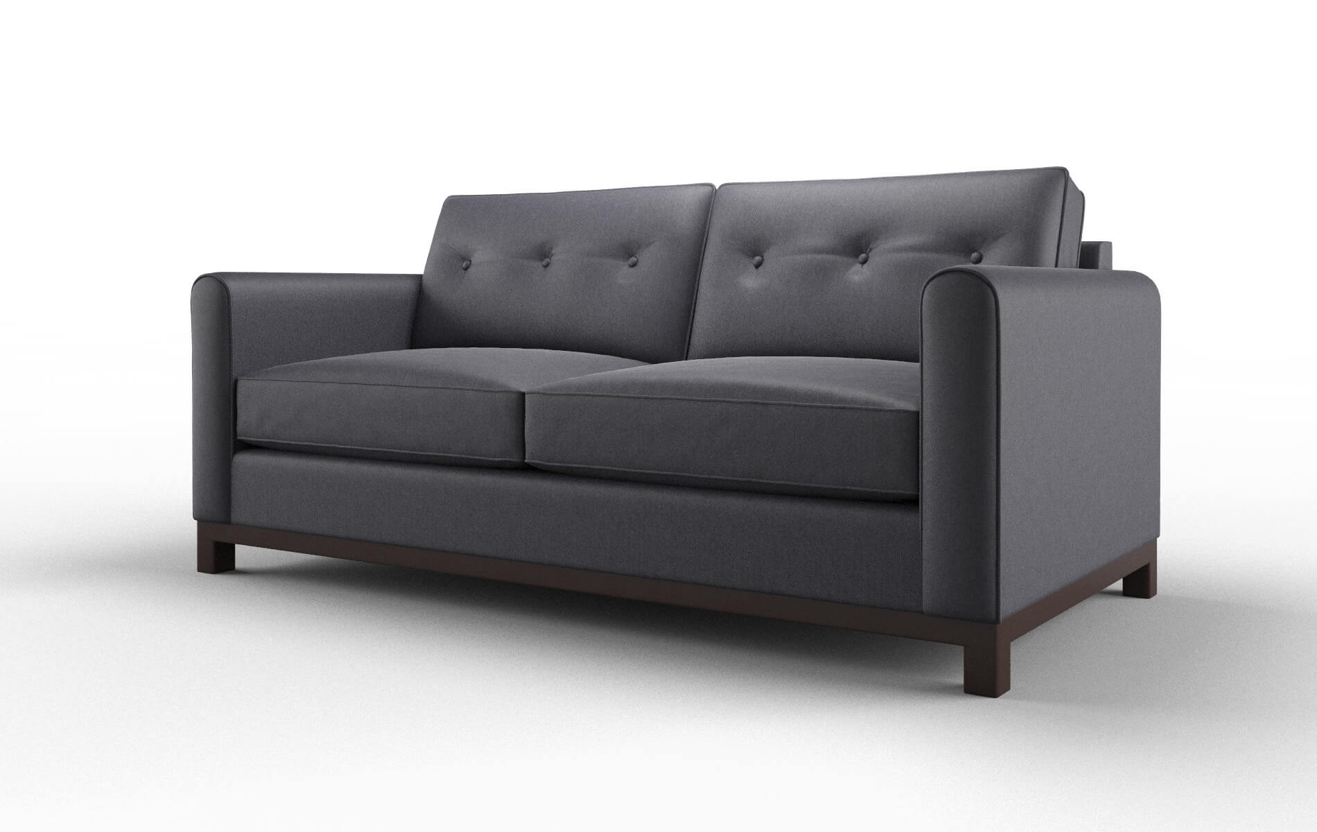 Rio Sasha Navy Sofa espresso legs 4