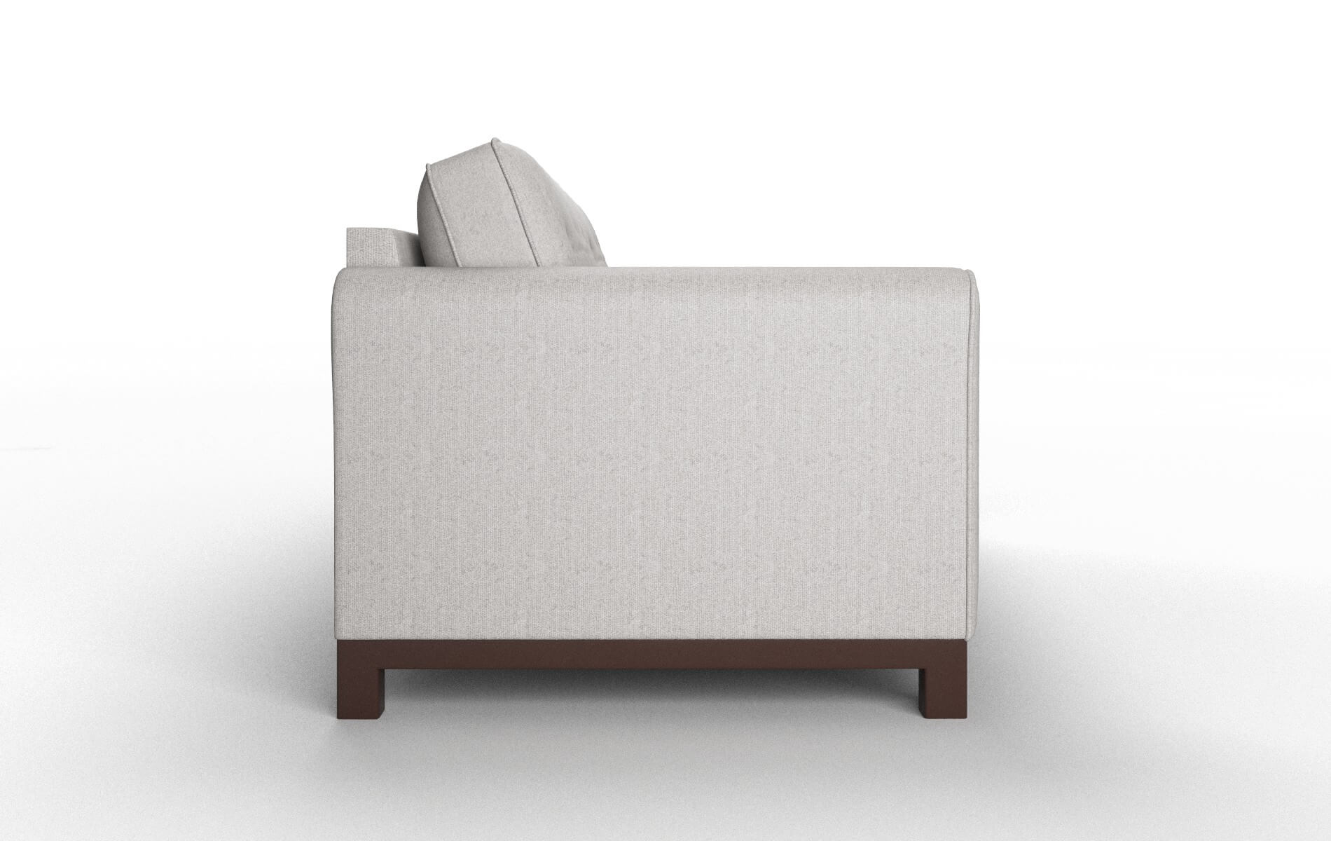 Rio Sasha Silver Sofa espresso legs 3