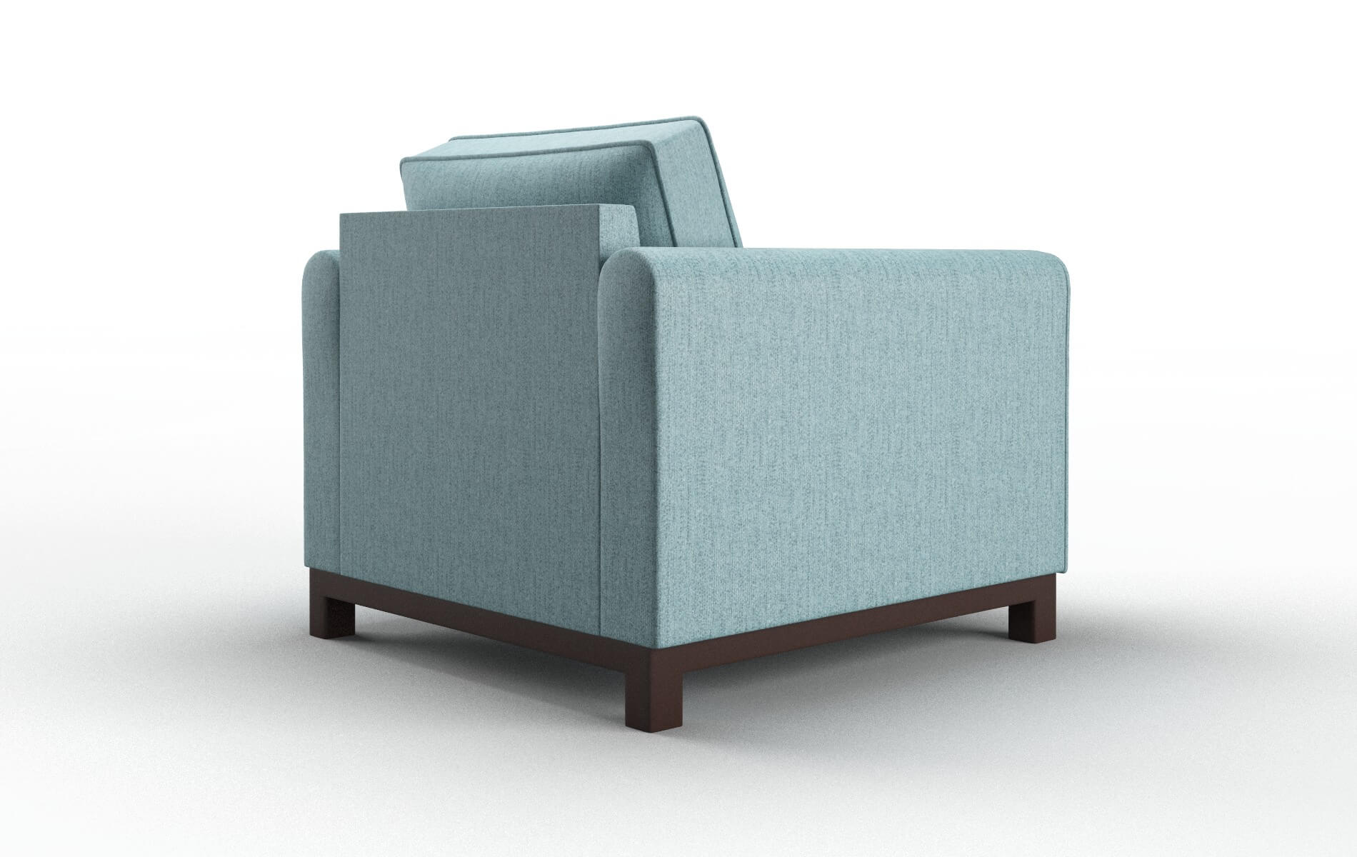 Rio Sasha Teal Chair espresso legs 5